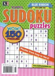 Blue Ribbon Kappa Sudoku Blue Ribbon Kappa Sudoku
