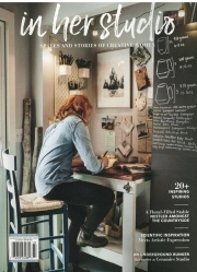 In her Studio
