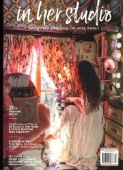 In her Studio