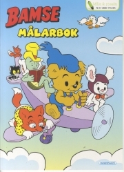 Måla&PysslaBamseMålarbok