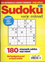 Sudoku varje månad