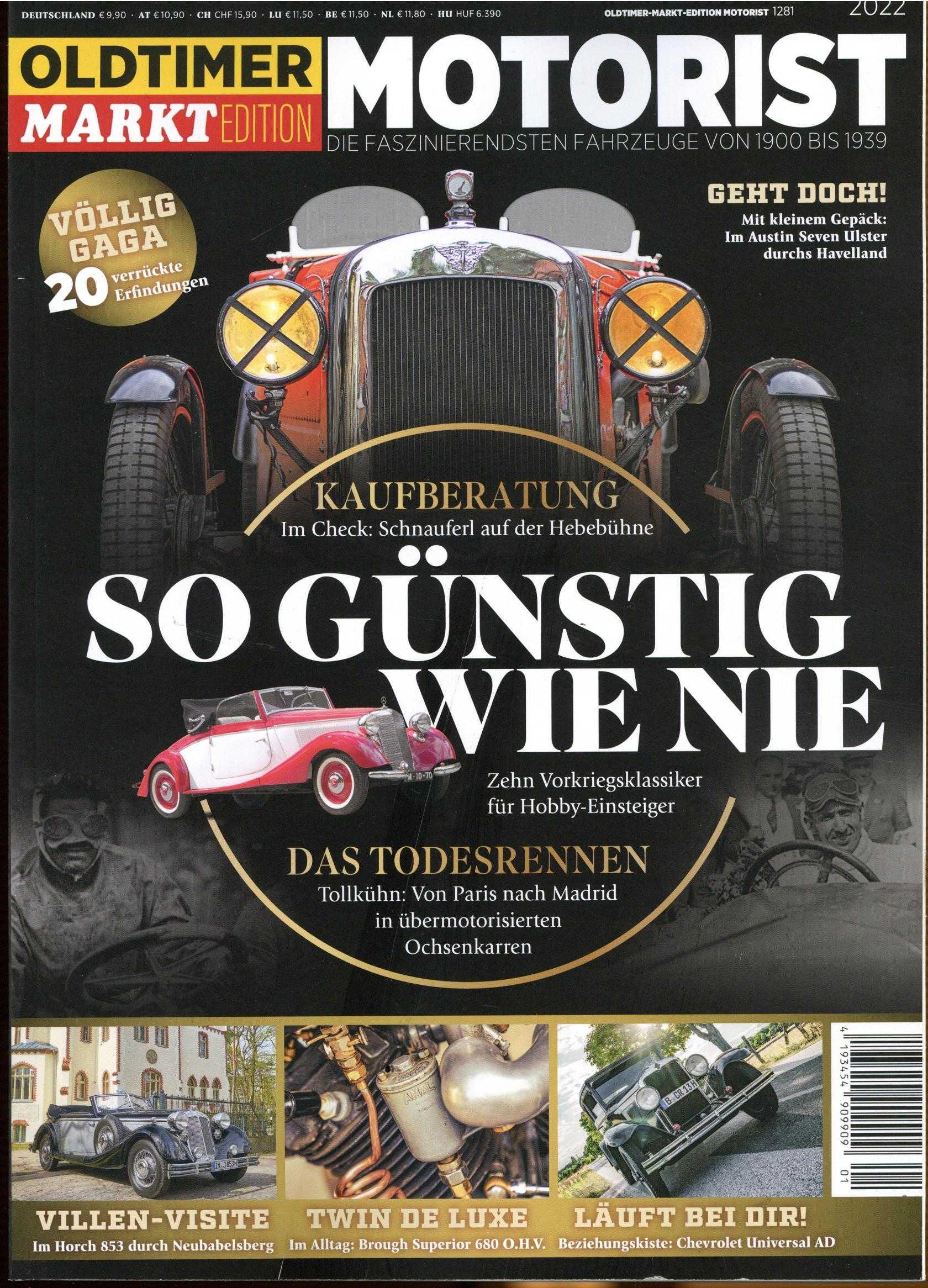 Oldtimer Markt Edition
