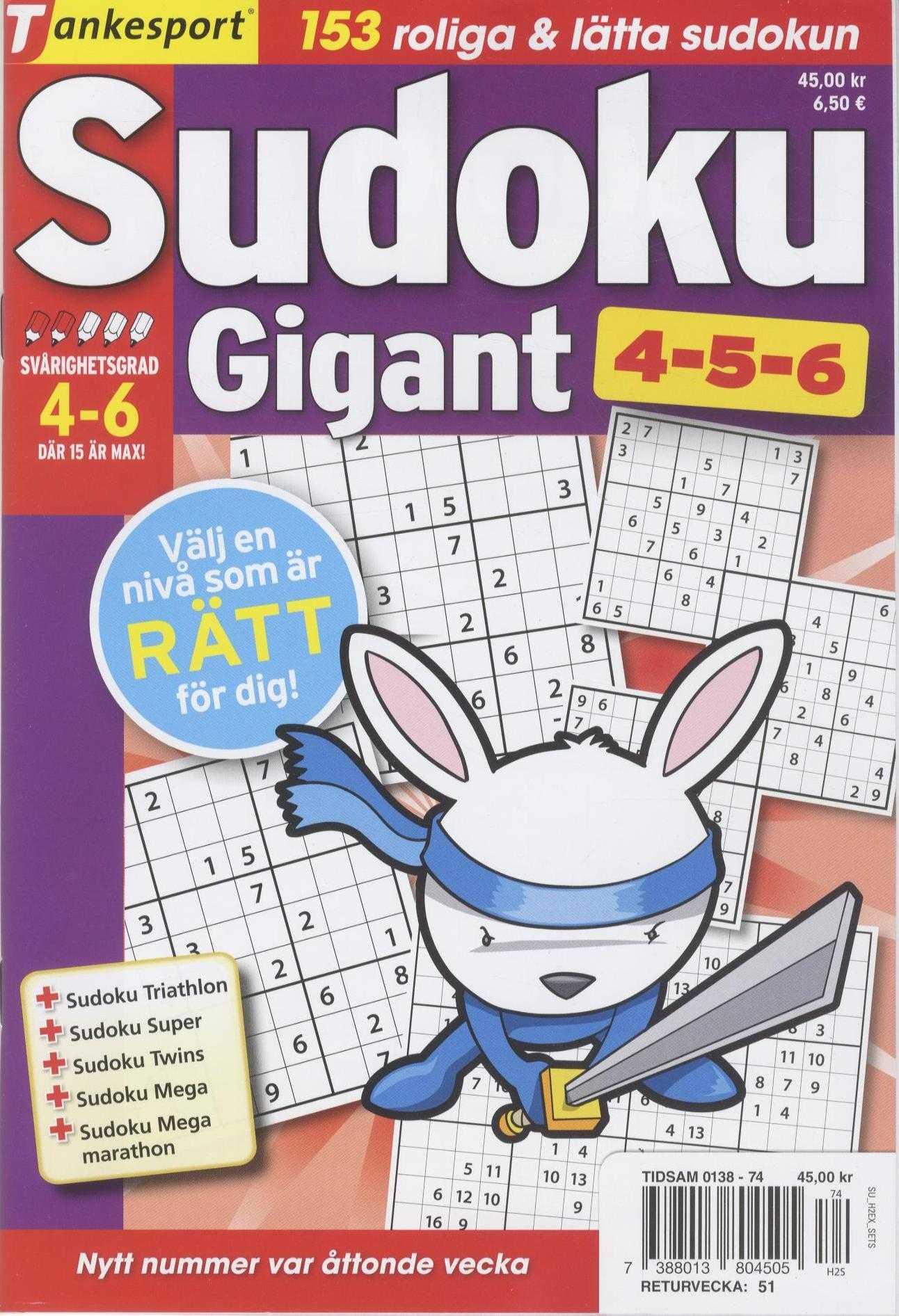 TS Sudoku 4-5-6 Gigant