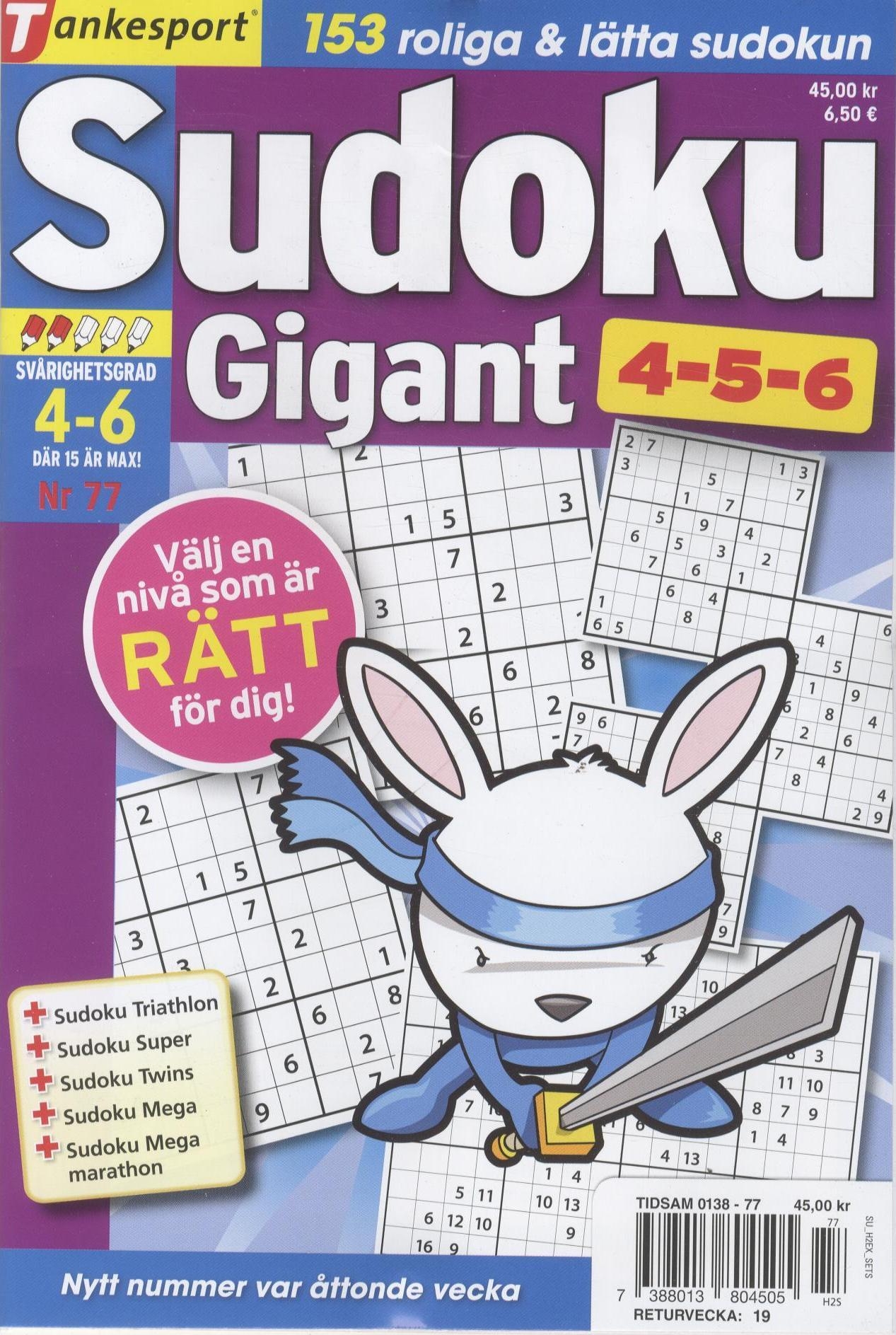 TS Sudoku 4-5-6 Gigant