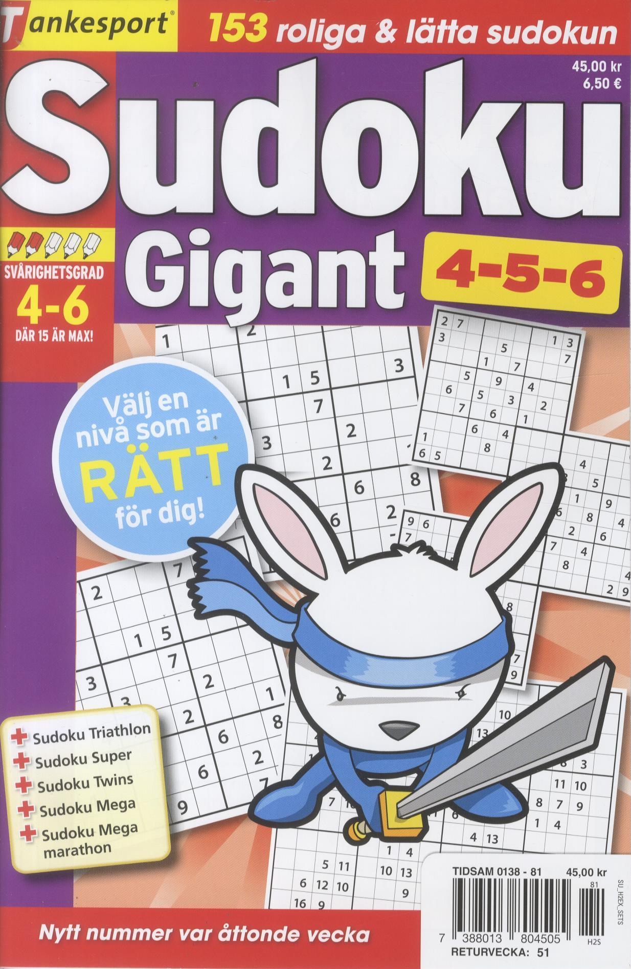 TS Sudoku 4-5-6 Gigant