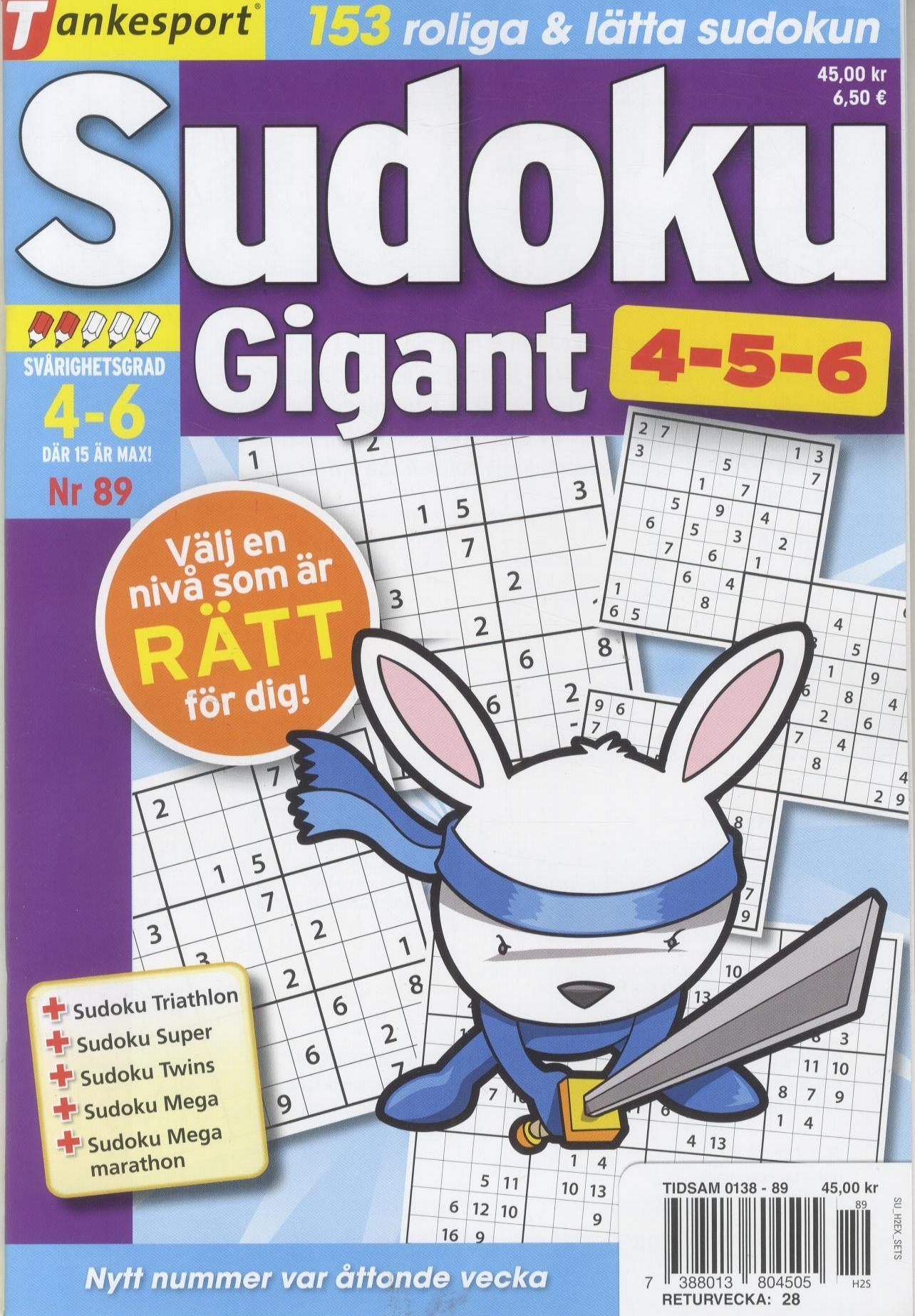 TS Sudoku 4-5-6 Gigant