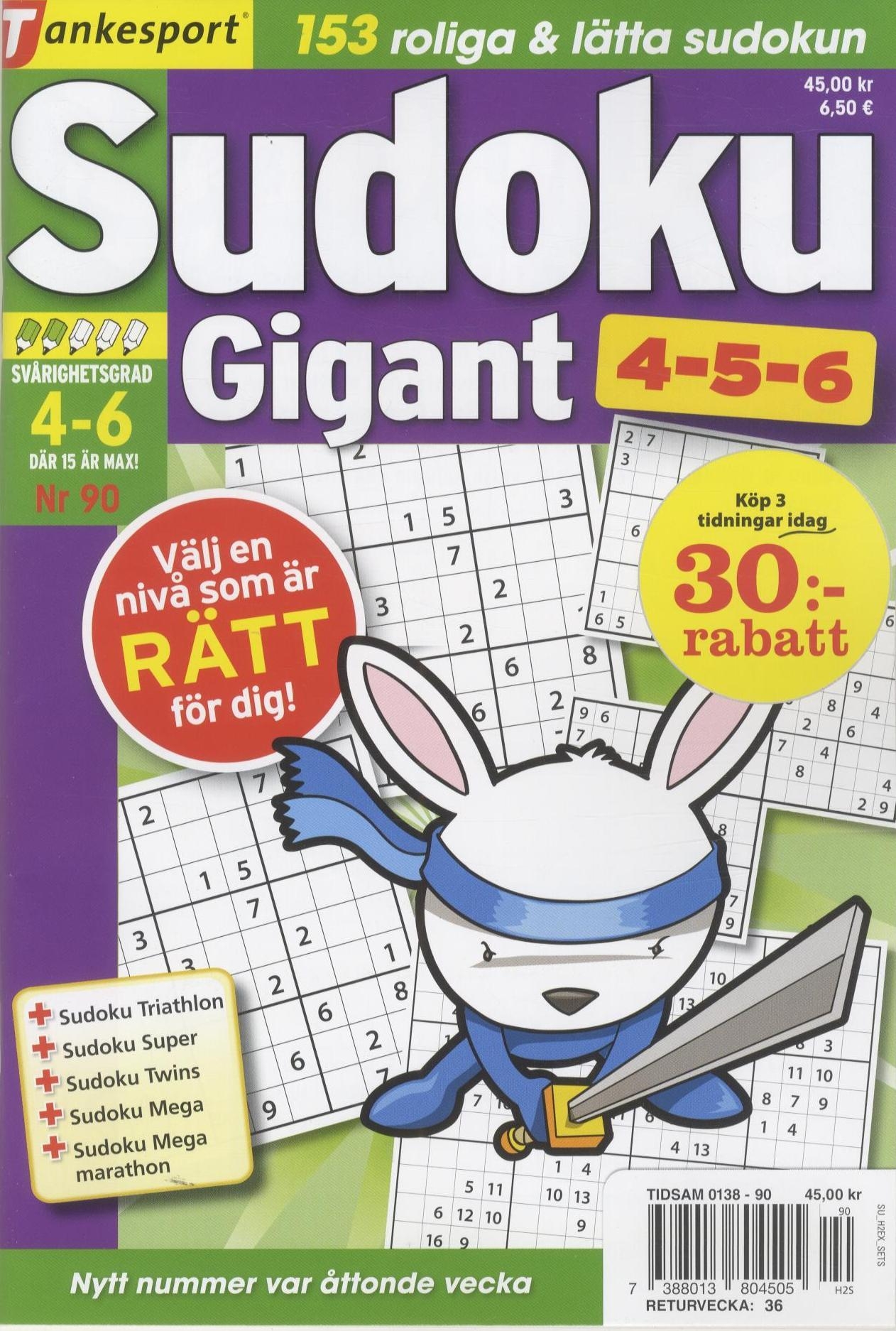 TS Sudoku 4-5-6 Gigant