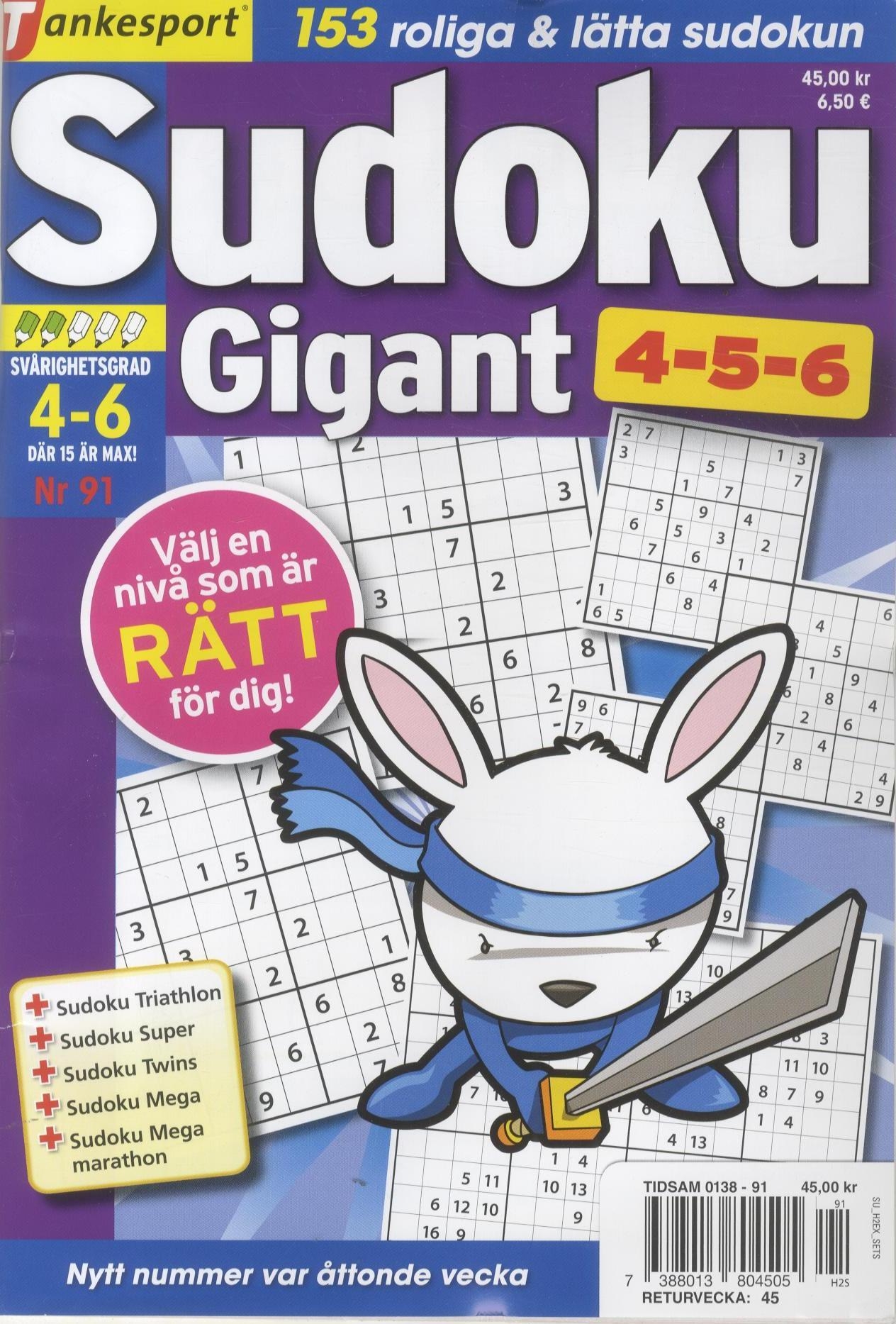 TS Sudoku 4-5-6 Gigant