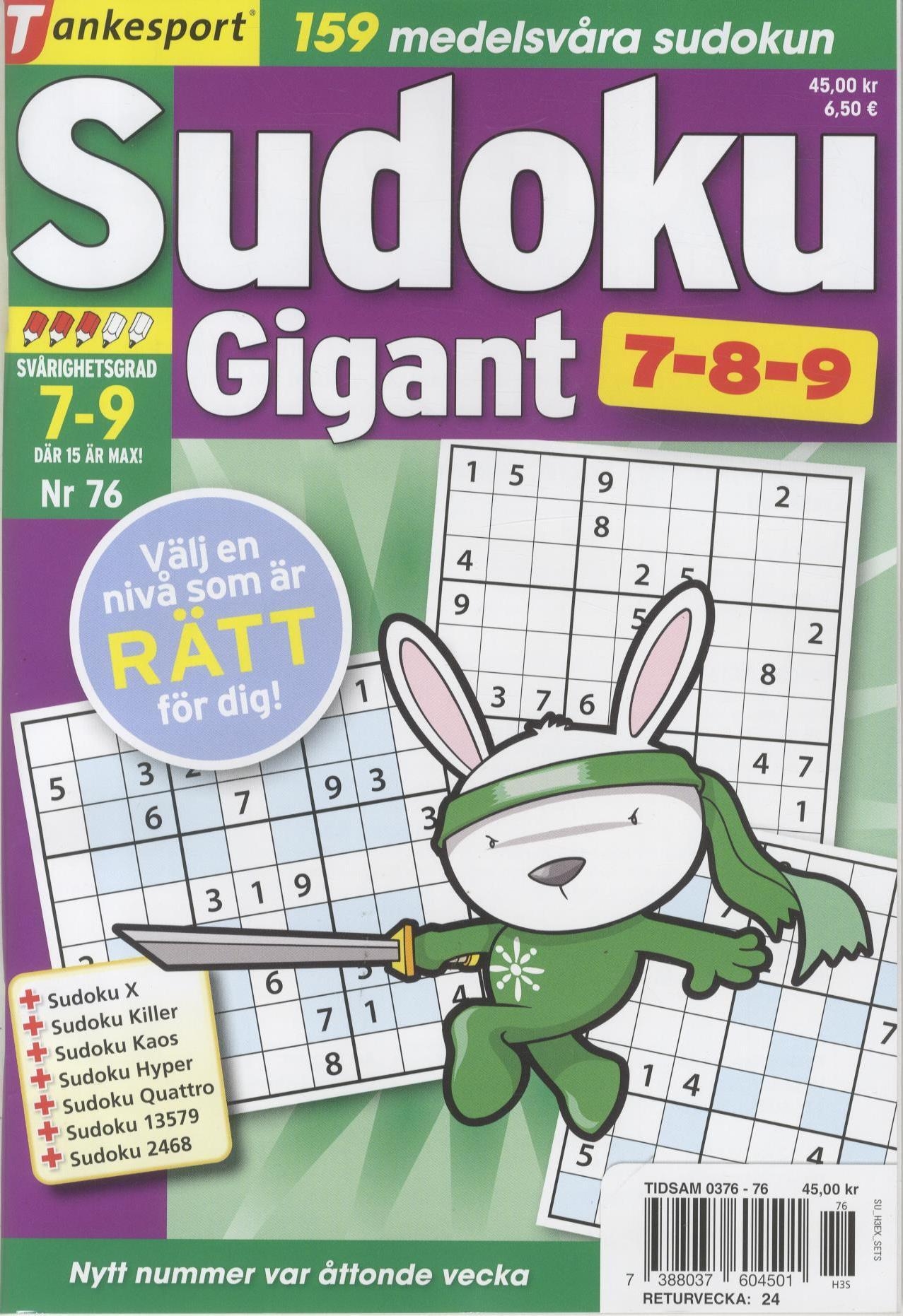 TS Sudoku 7-8-9 Gigant