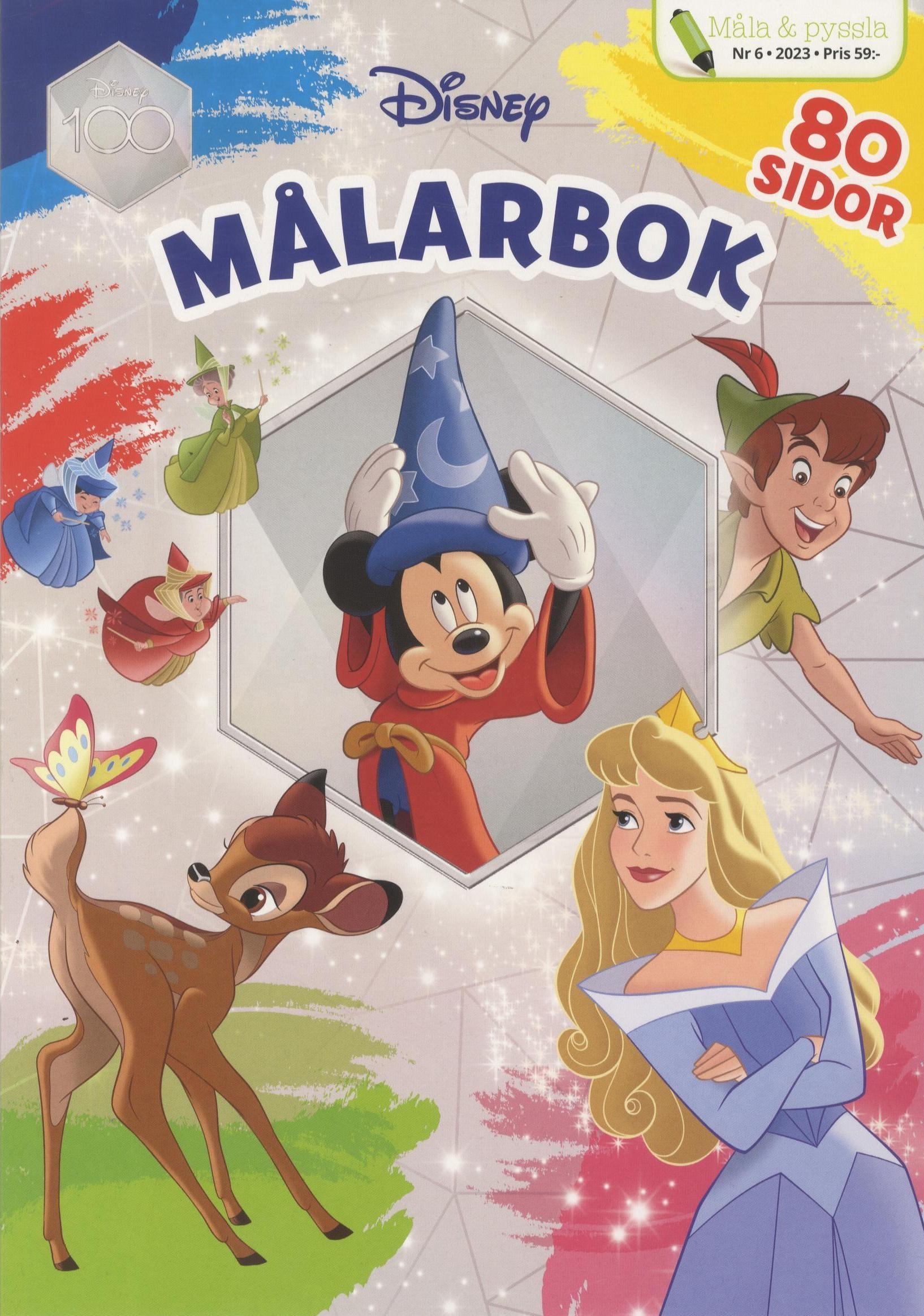 Måla&PysslaDisneyMålarbok