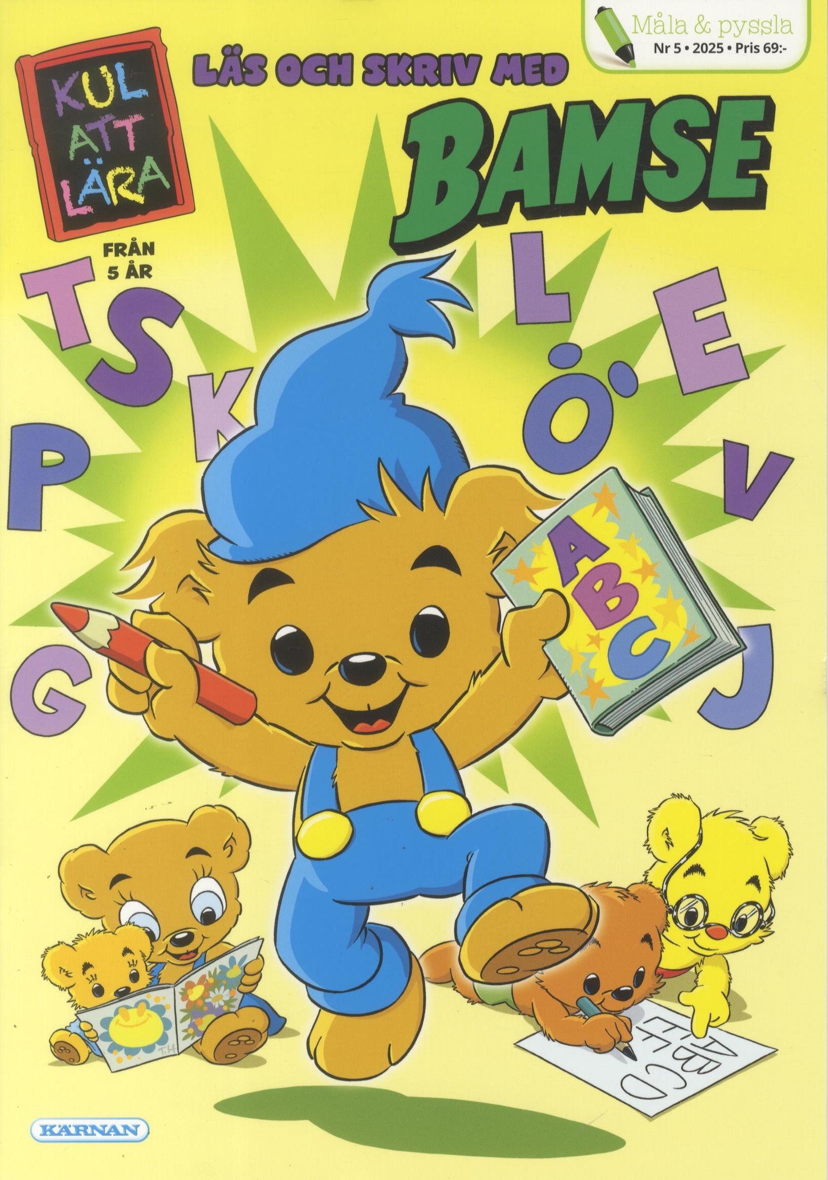 Mål&PyssLäsSkrivMedBamse