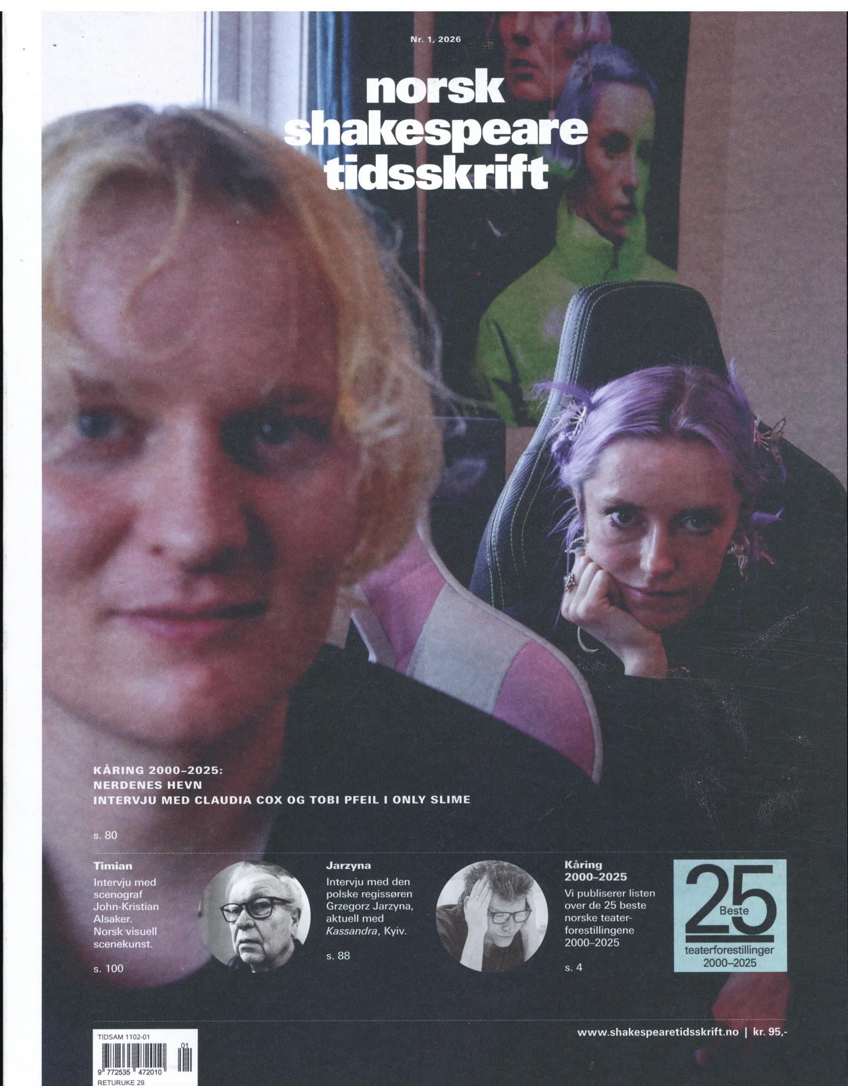 Norsk Shakespeare tids