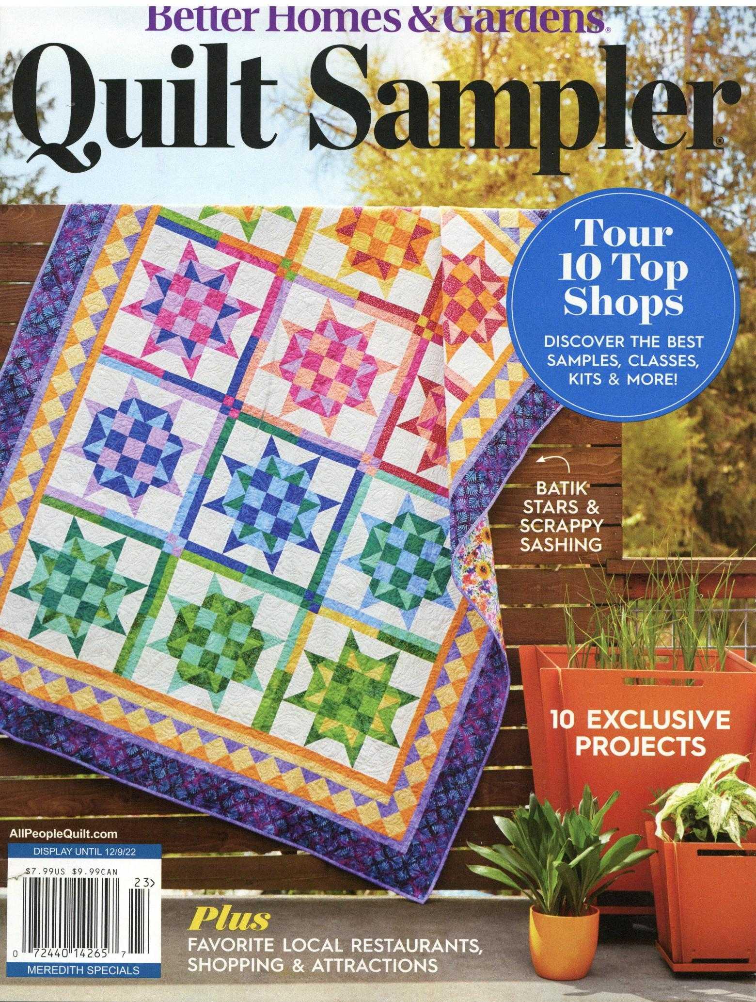 BHG Quilt Sampler