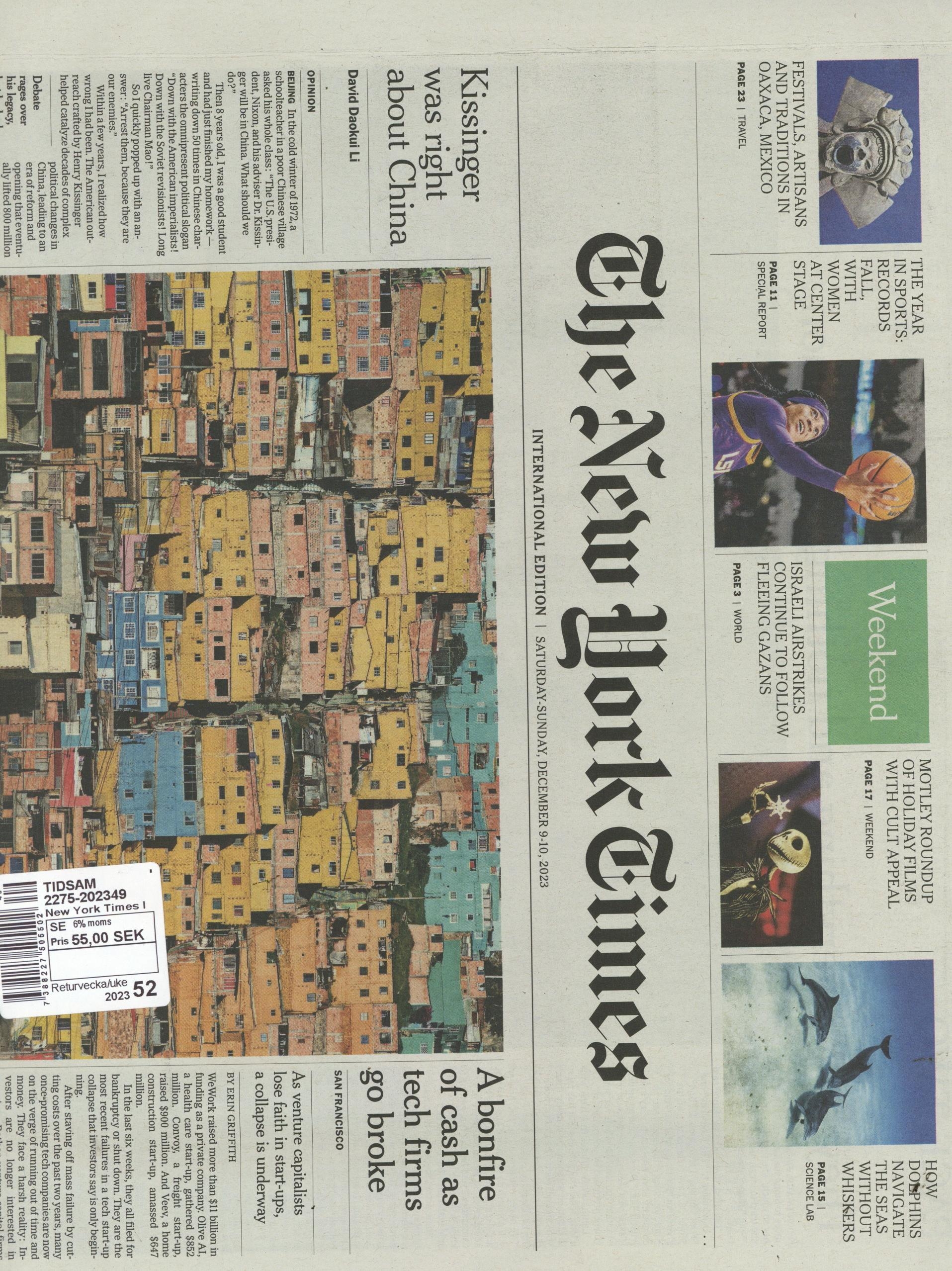 New York Times I. Ed.