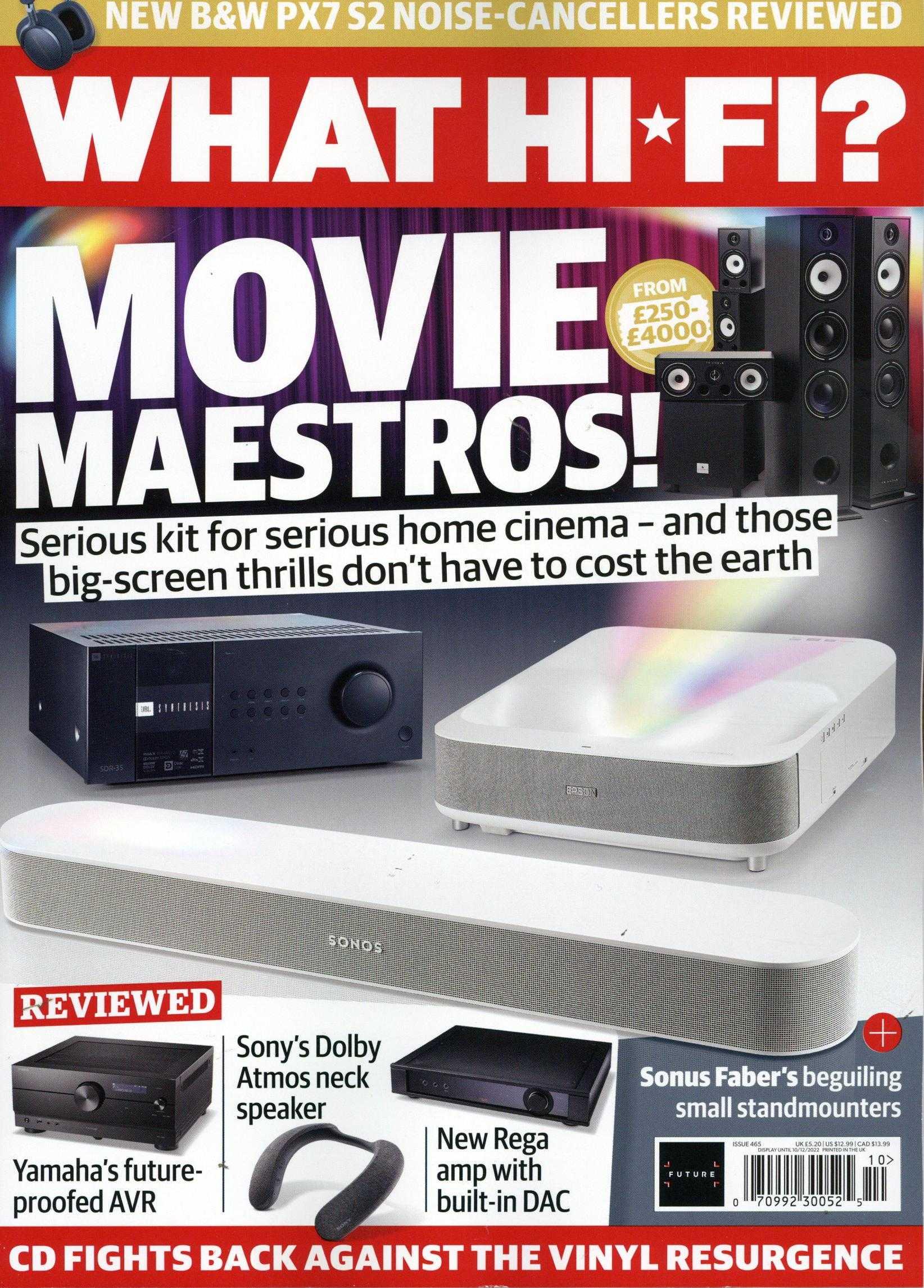 What Hifi Sound & Visi