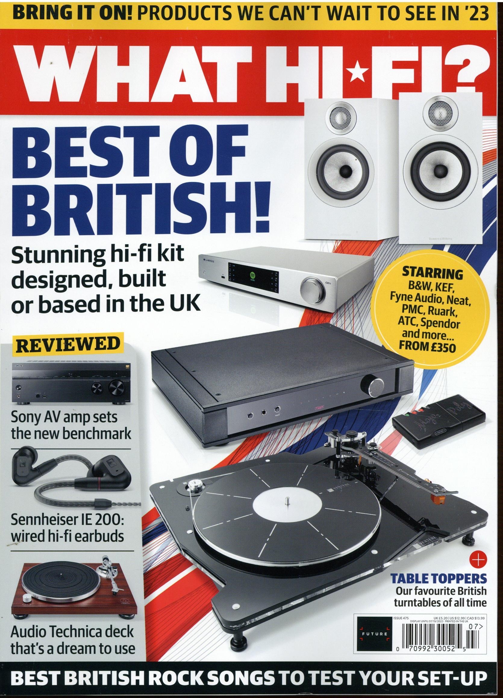 What Hifi Sound & Visi