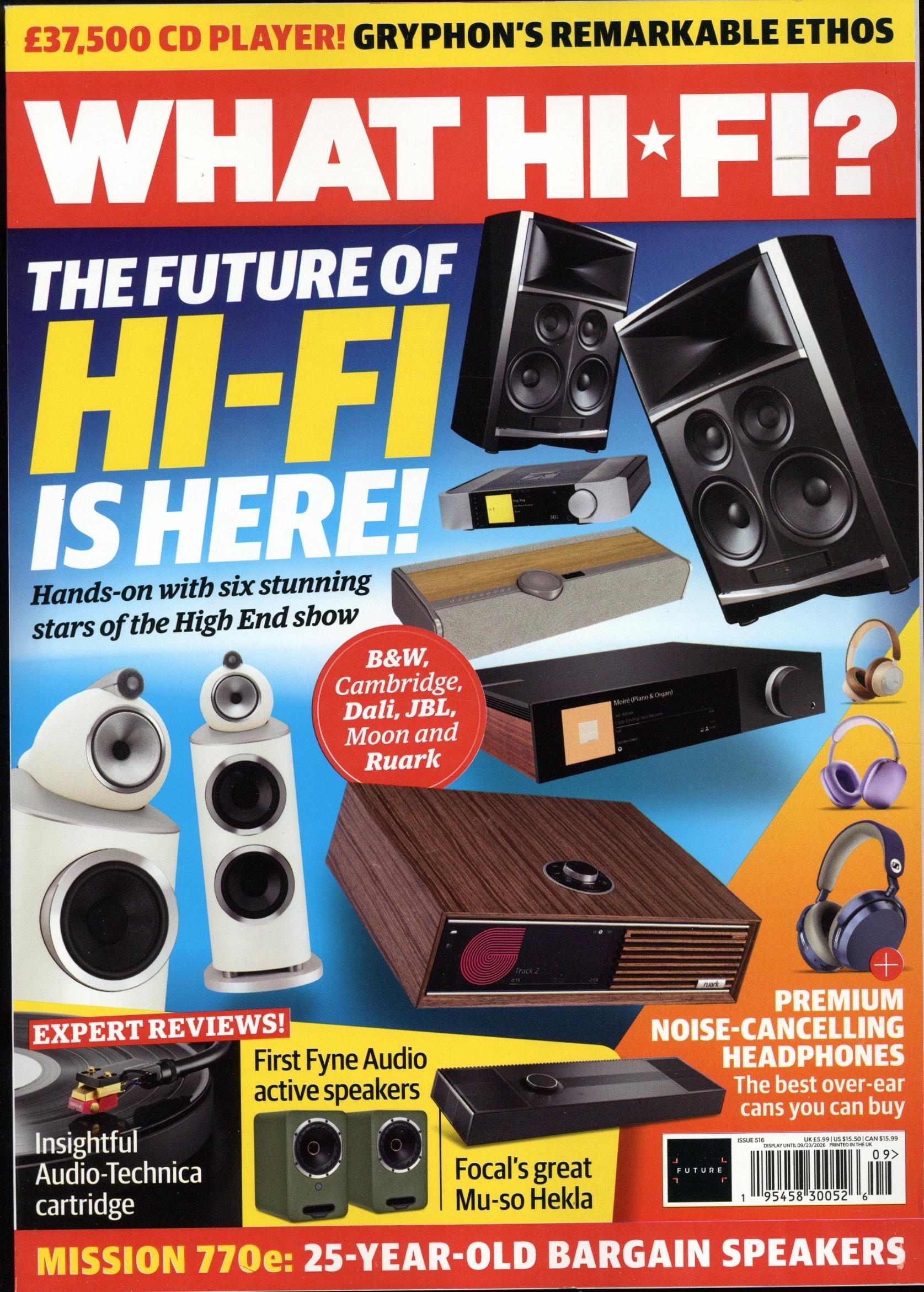 What Hifi Sound & Visi
