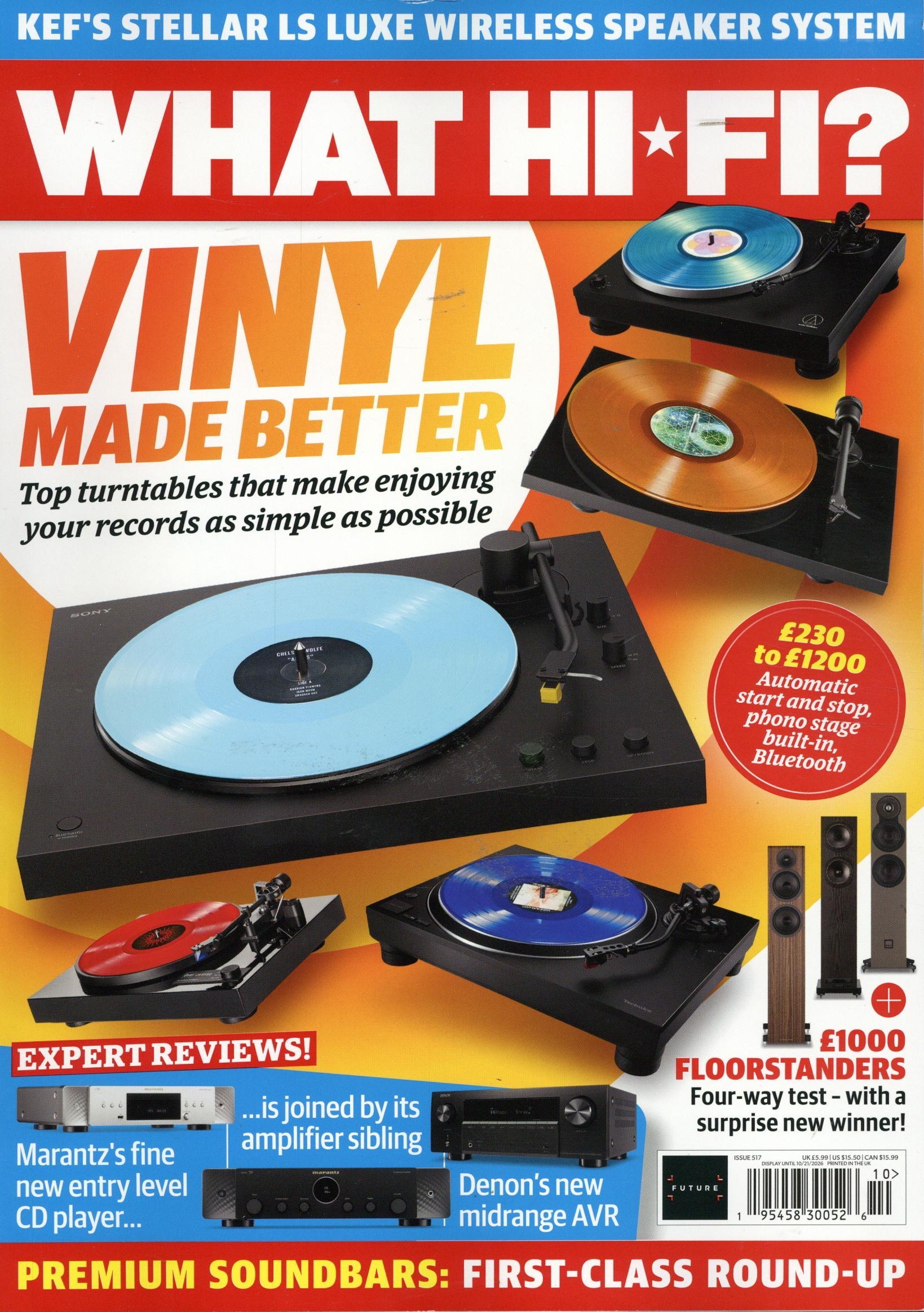 What Hifi Sound & Visi