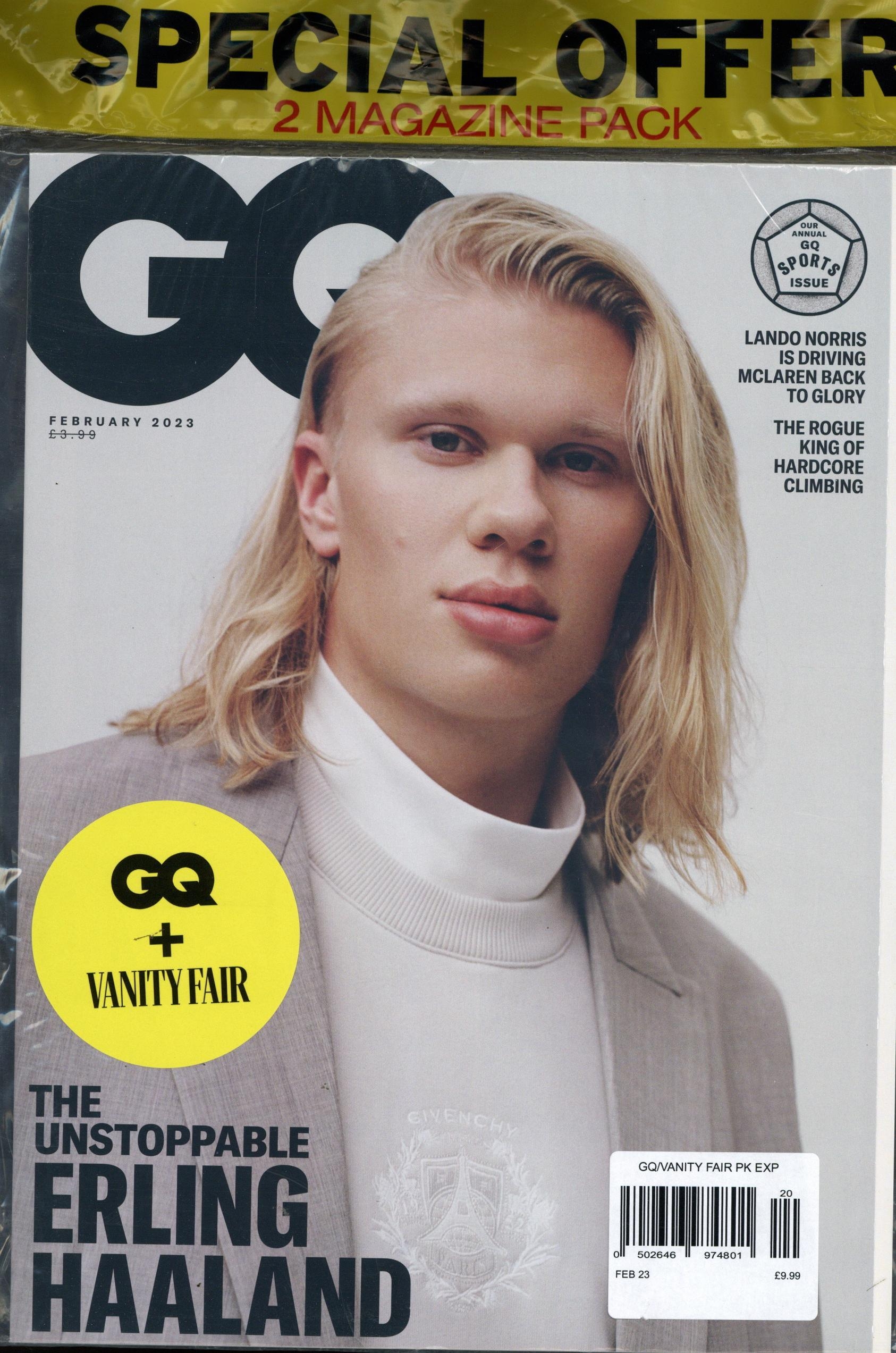GQ & Vanity Fair pack