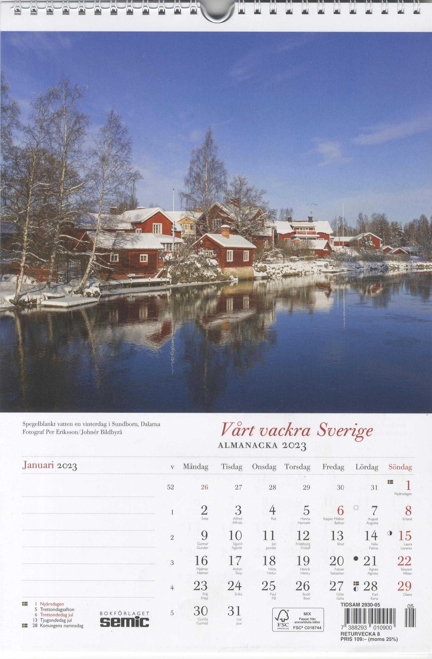 AlmanackVårtVackraSverige