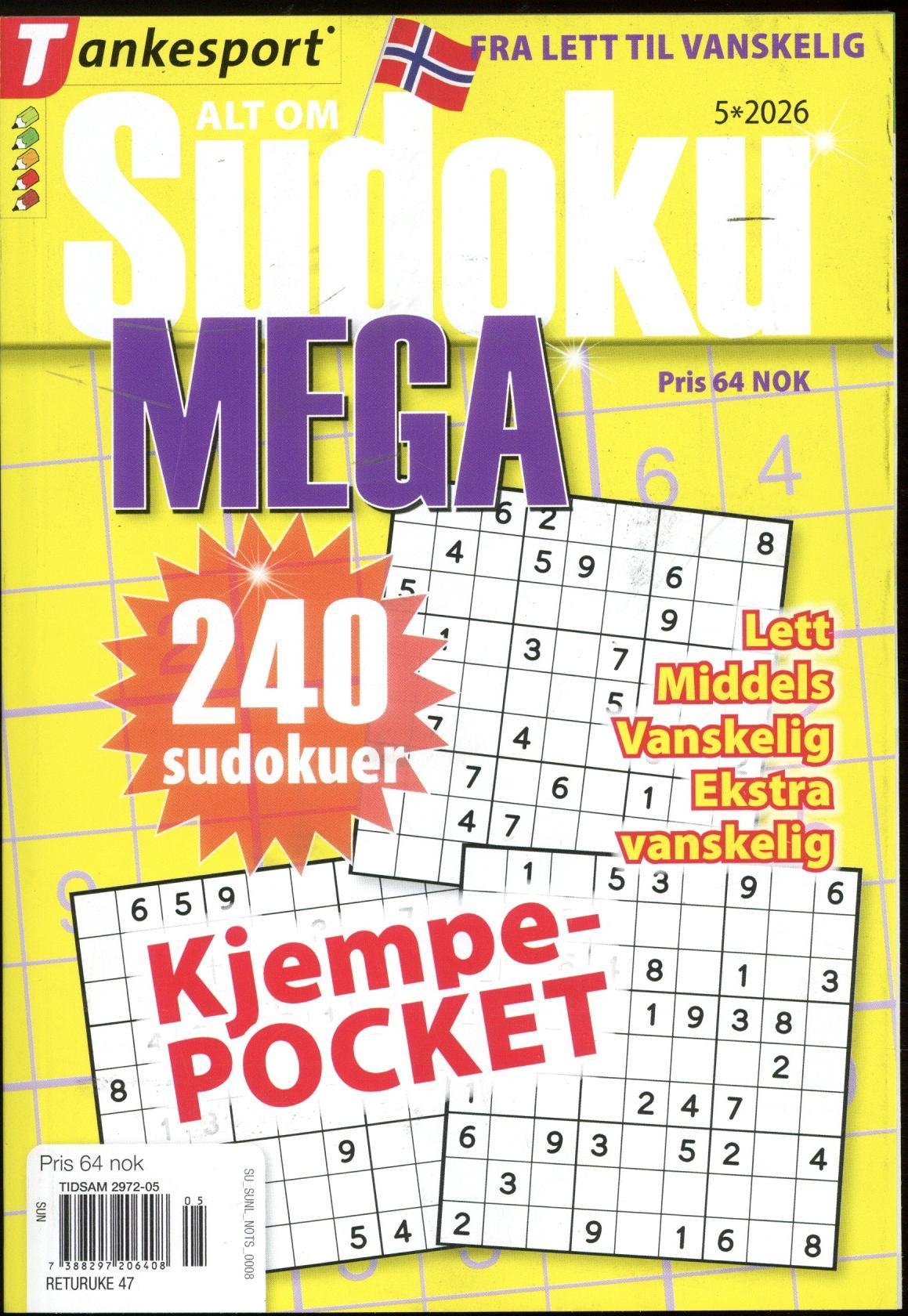 Allt om Sudoku Mega NO