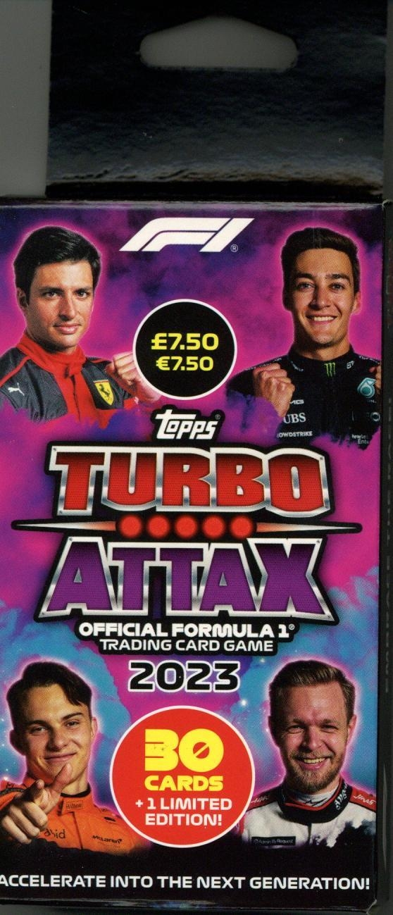F1 Turbo Attax ECO Box