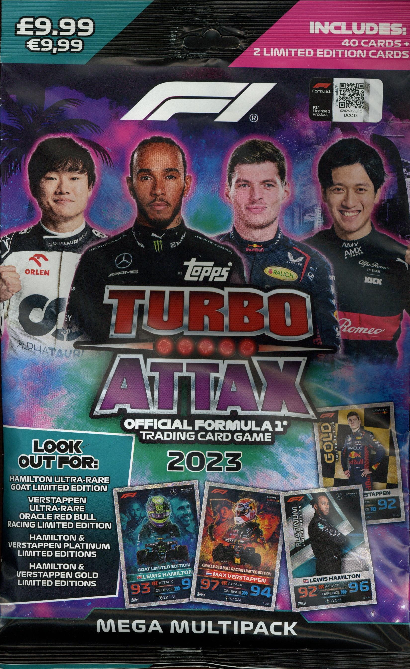 F1 Turbo Attax Multipa