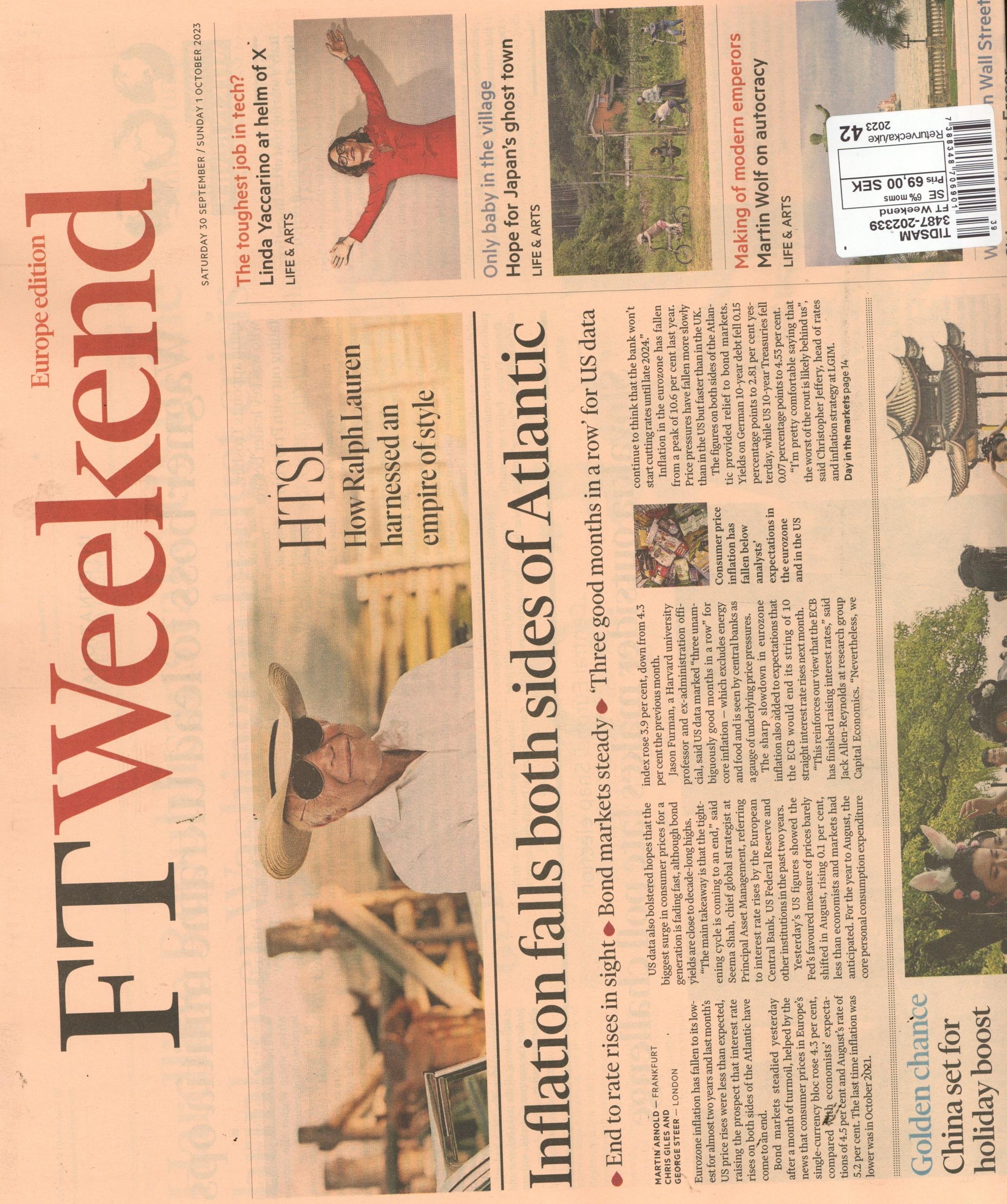 FT Weekend