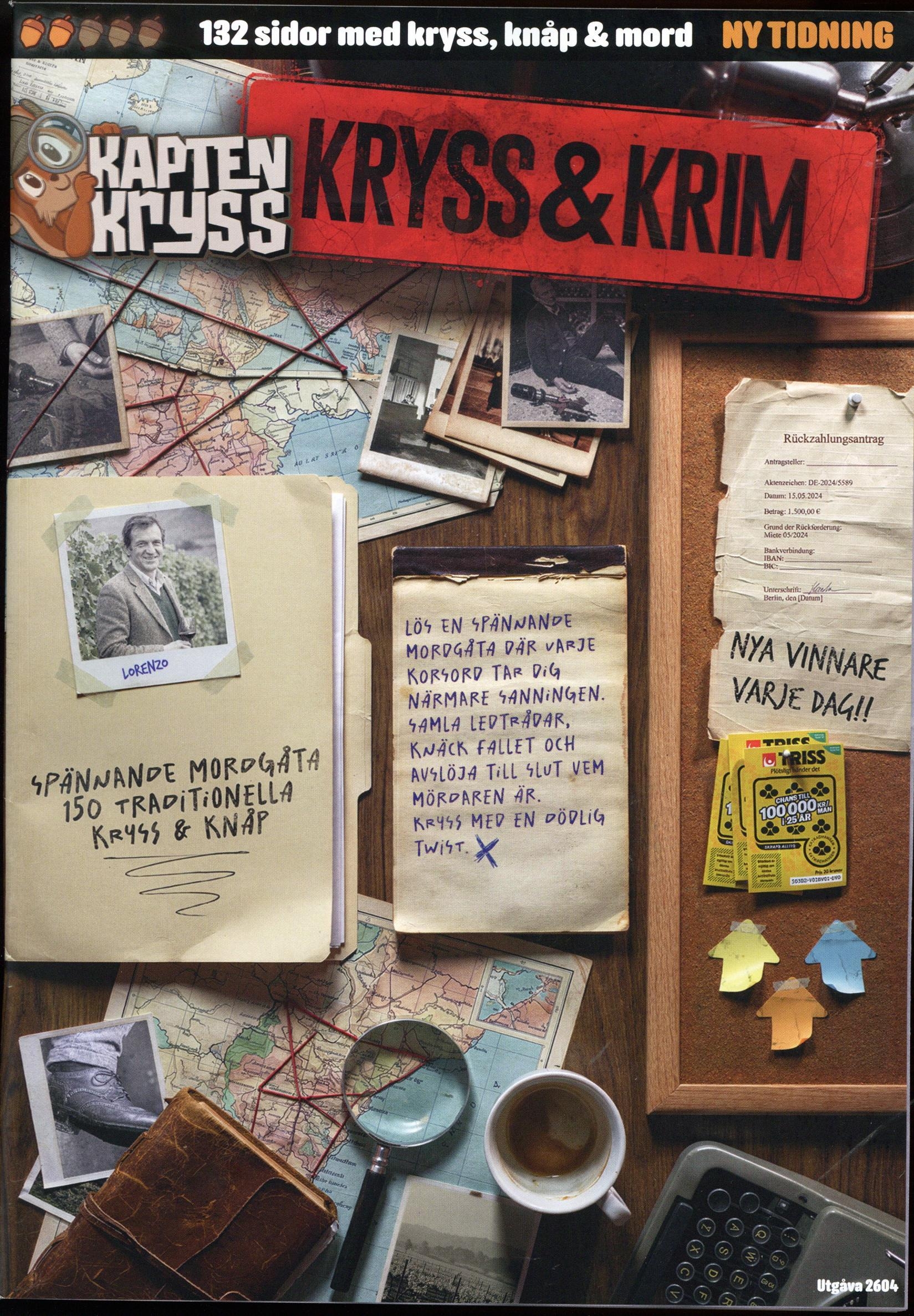 Kaptenkryss Kryss & Krim