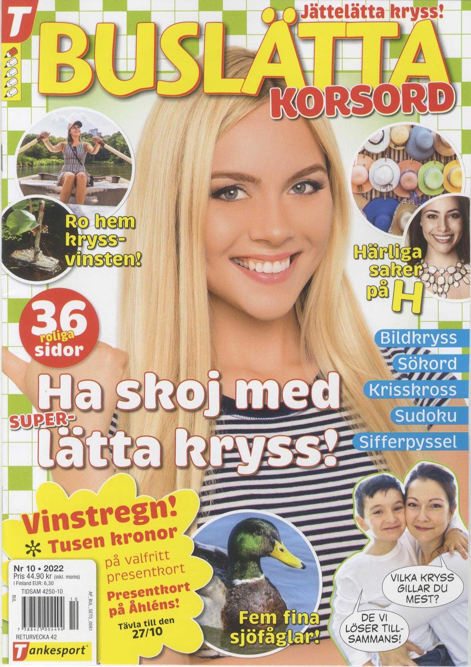 Buslätta Korsord