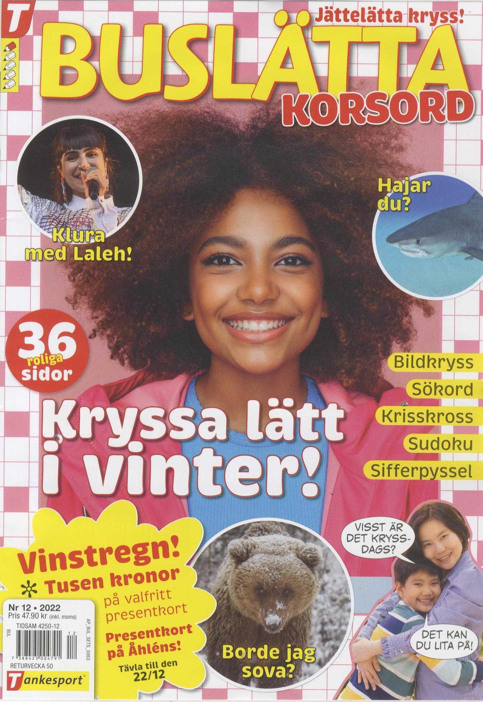 Buslätta Korsord