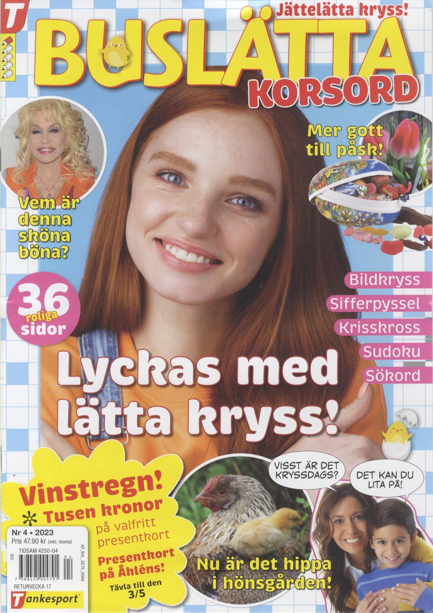 Buslätta Korsord