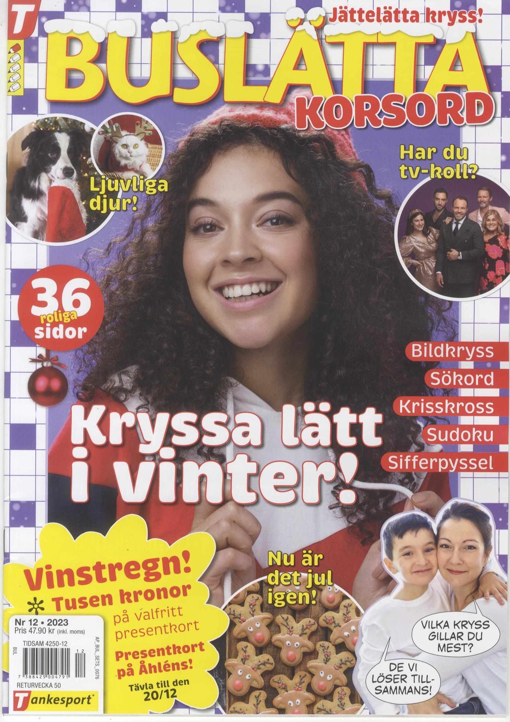 Buslätta Korsord