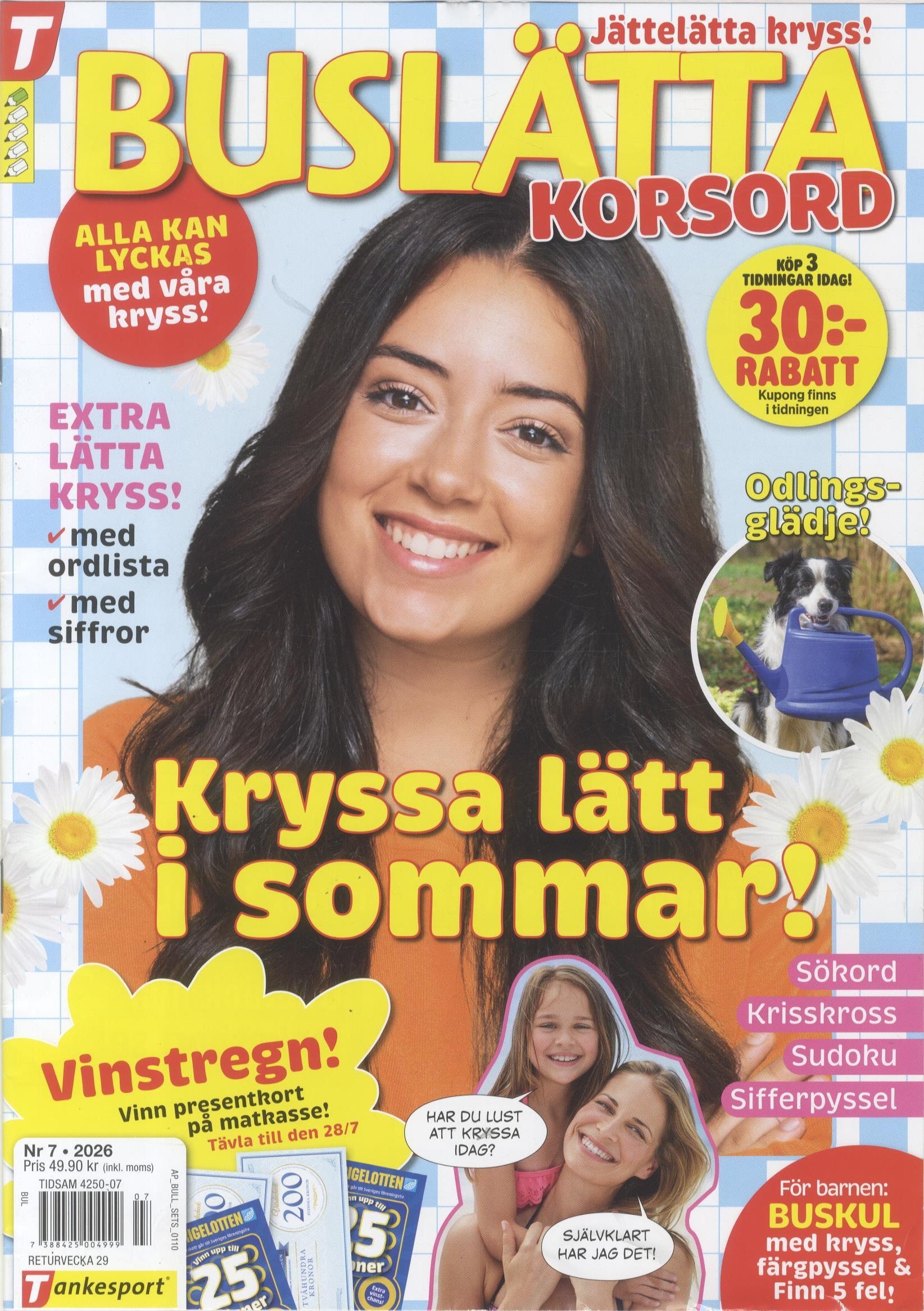 Buslätta Korsord