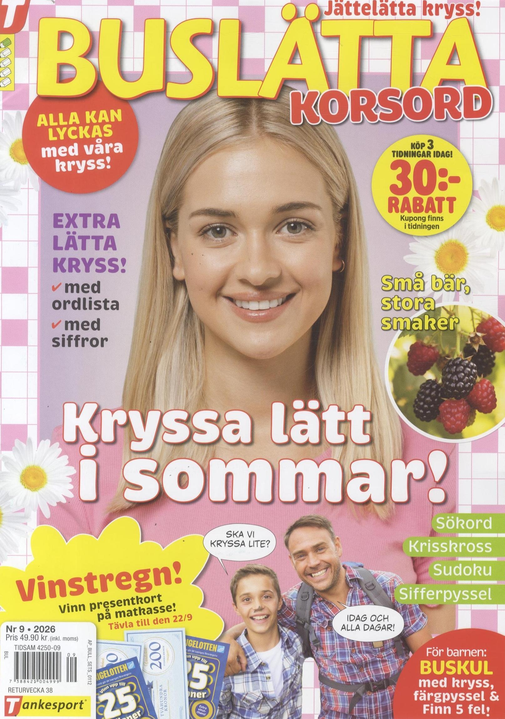 Buslätta Korsord