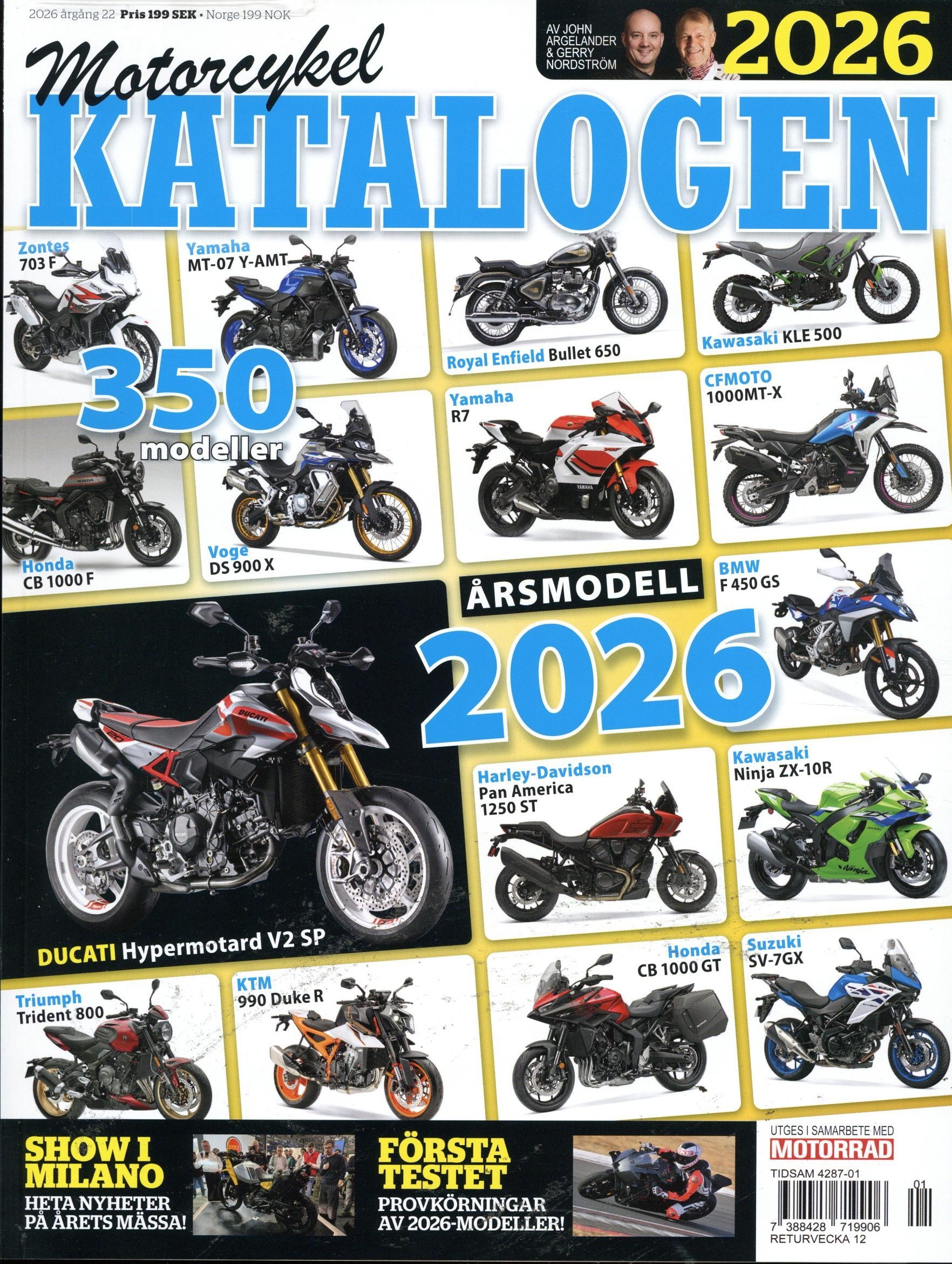 Motorcykel Katalogen 2026