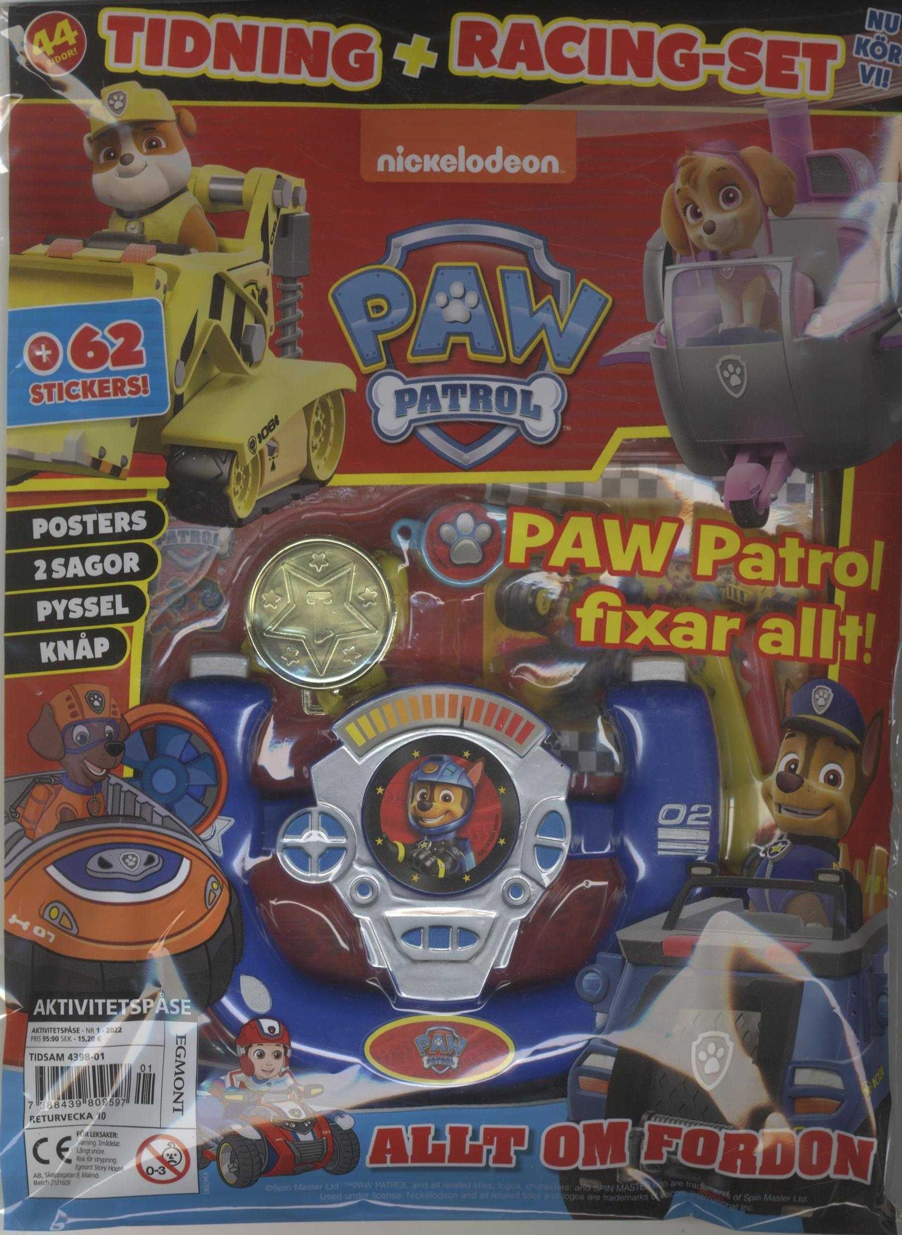 Aktivitetspåse Paw Patrol