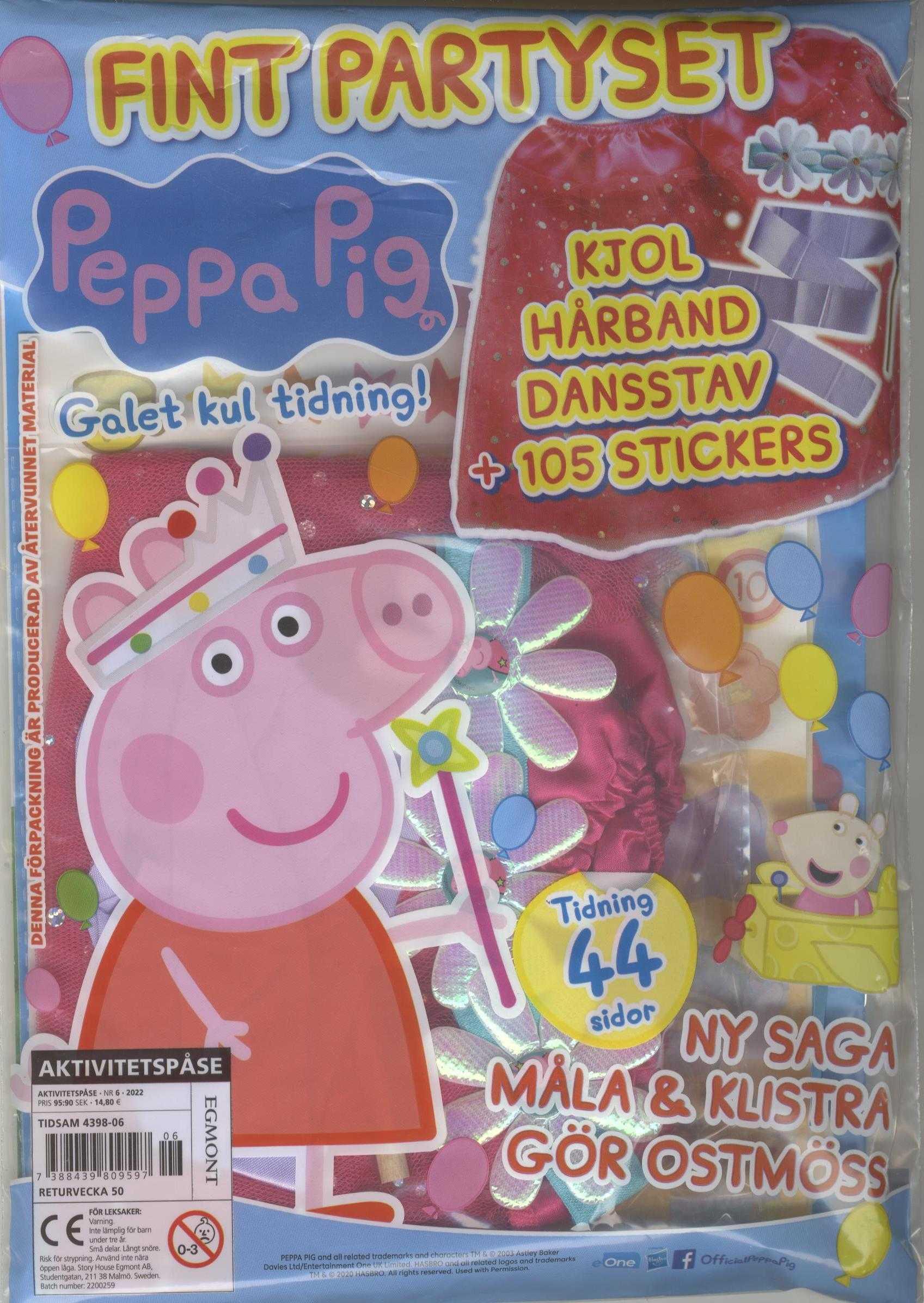 Aktivitetspåse Greta Gris