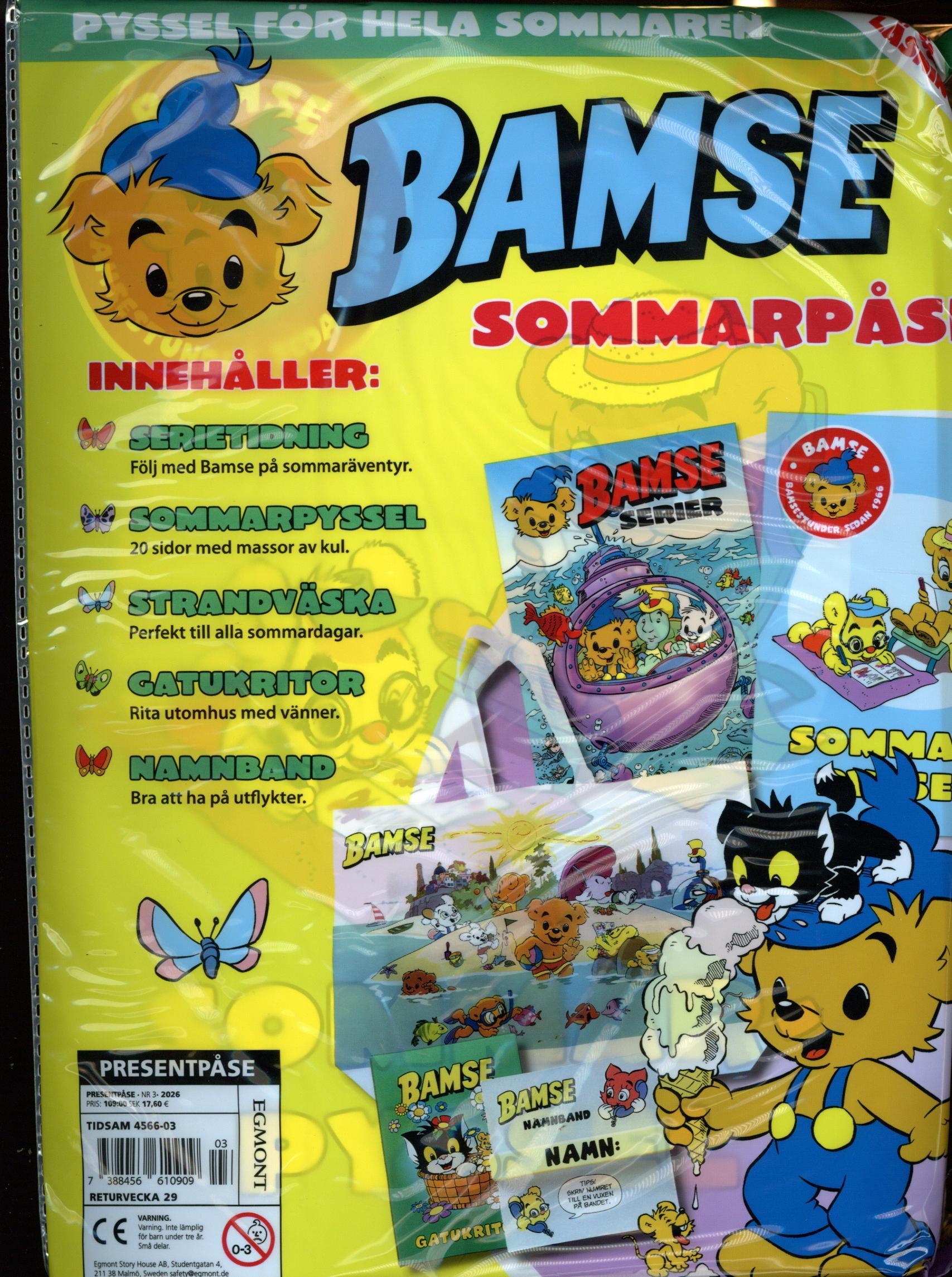 Presentpåse Bamse