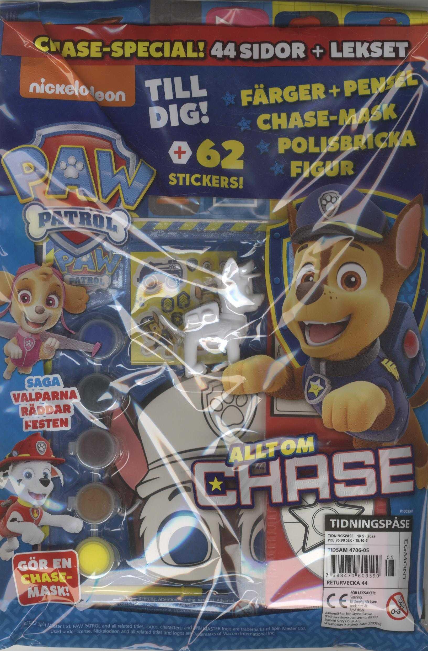 Tidningspåse Paw Patrol