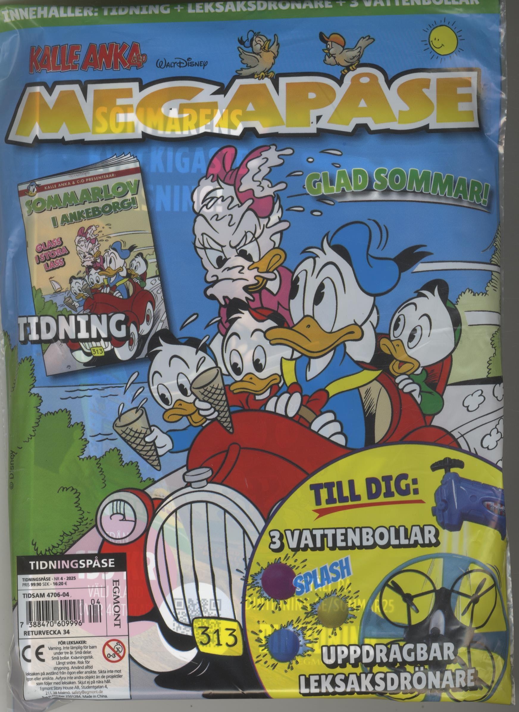 TidningspåseKalleMegapåse