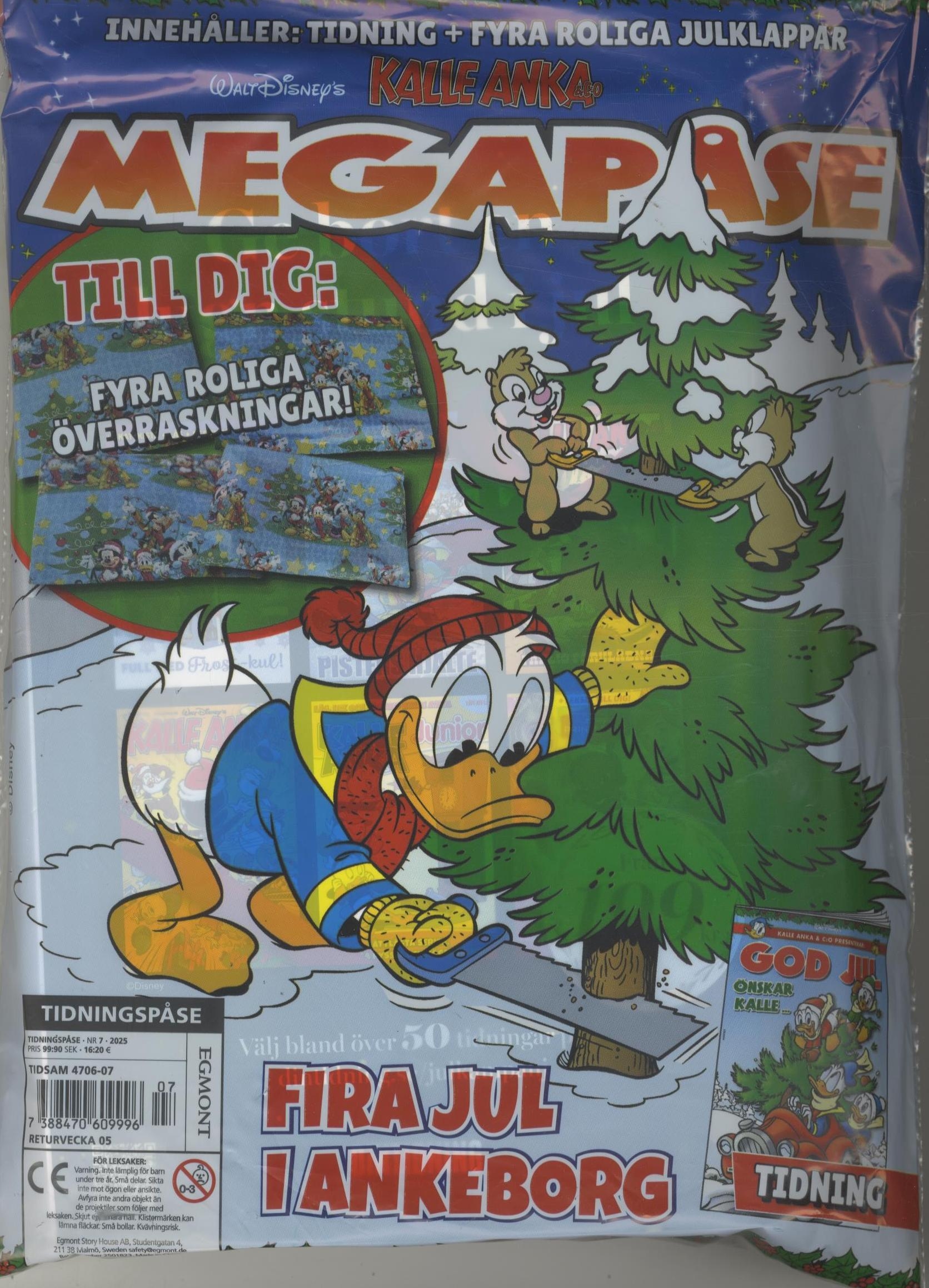 TidningspåseKalleMegapåse