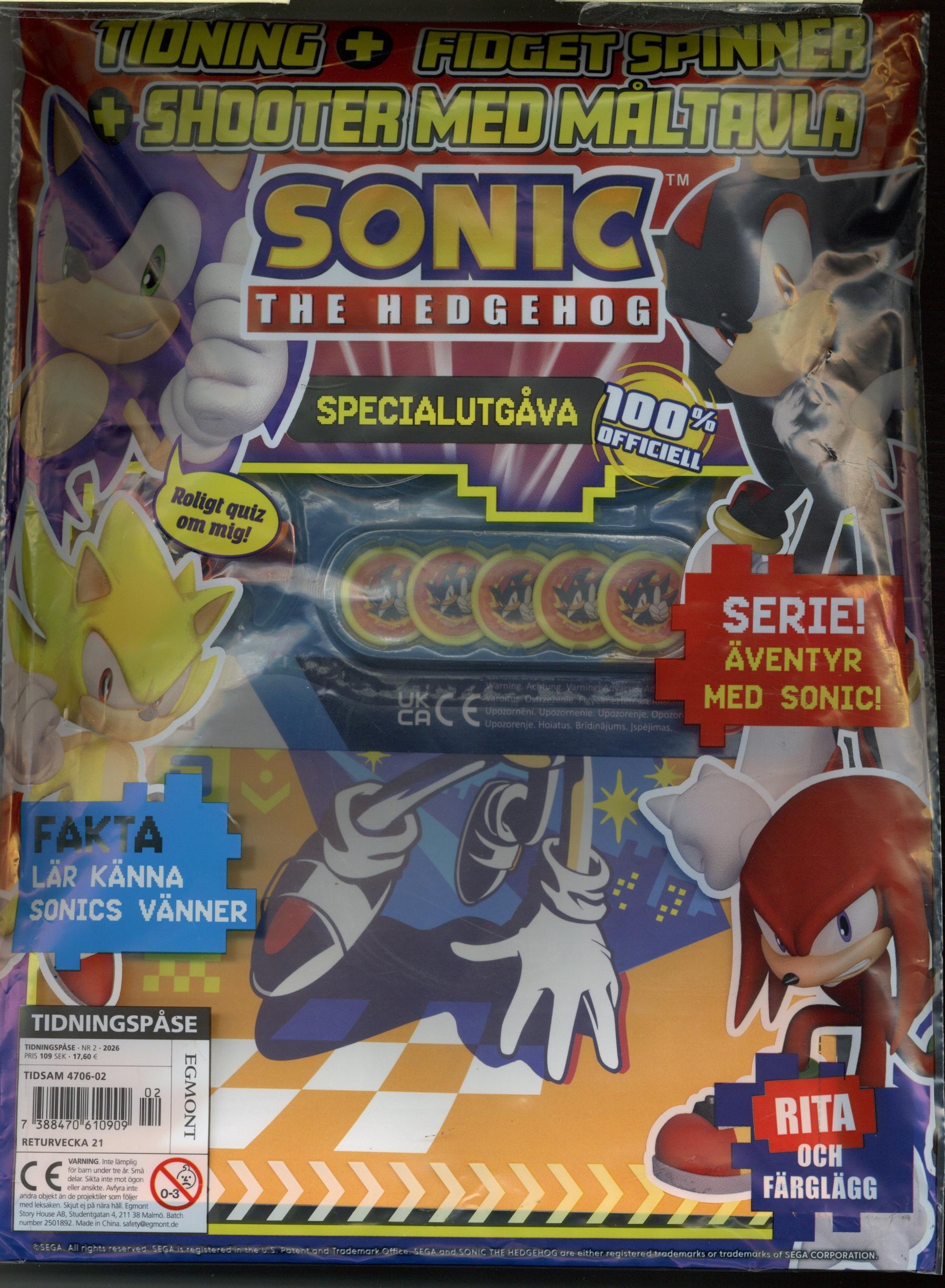 Tidningspåse Sonic