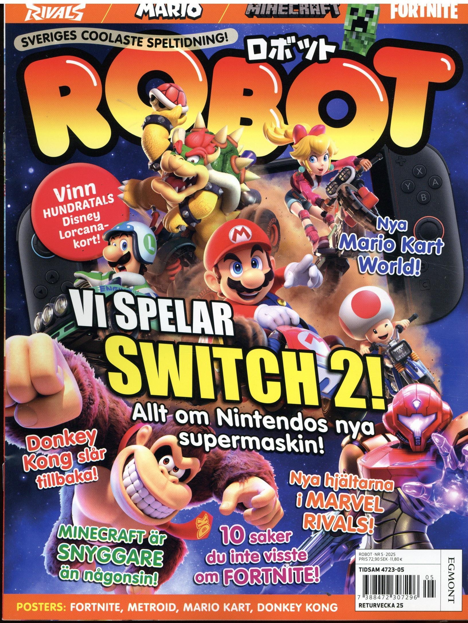 Robot presenterar Robot
