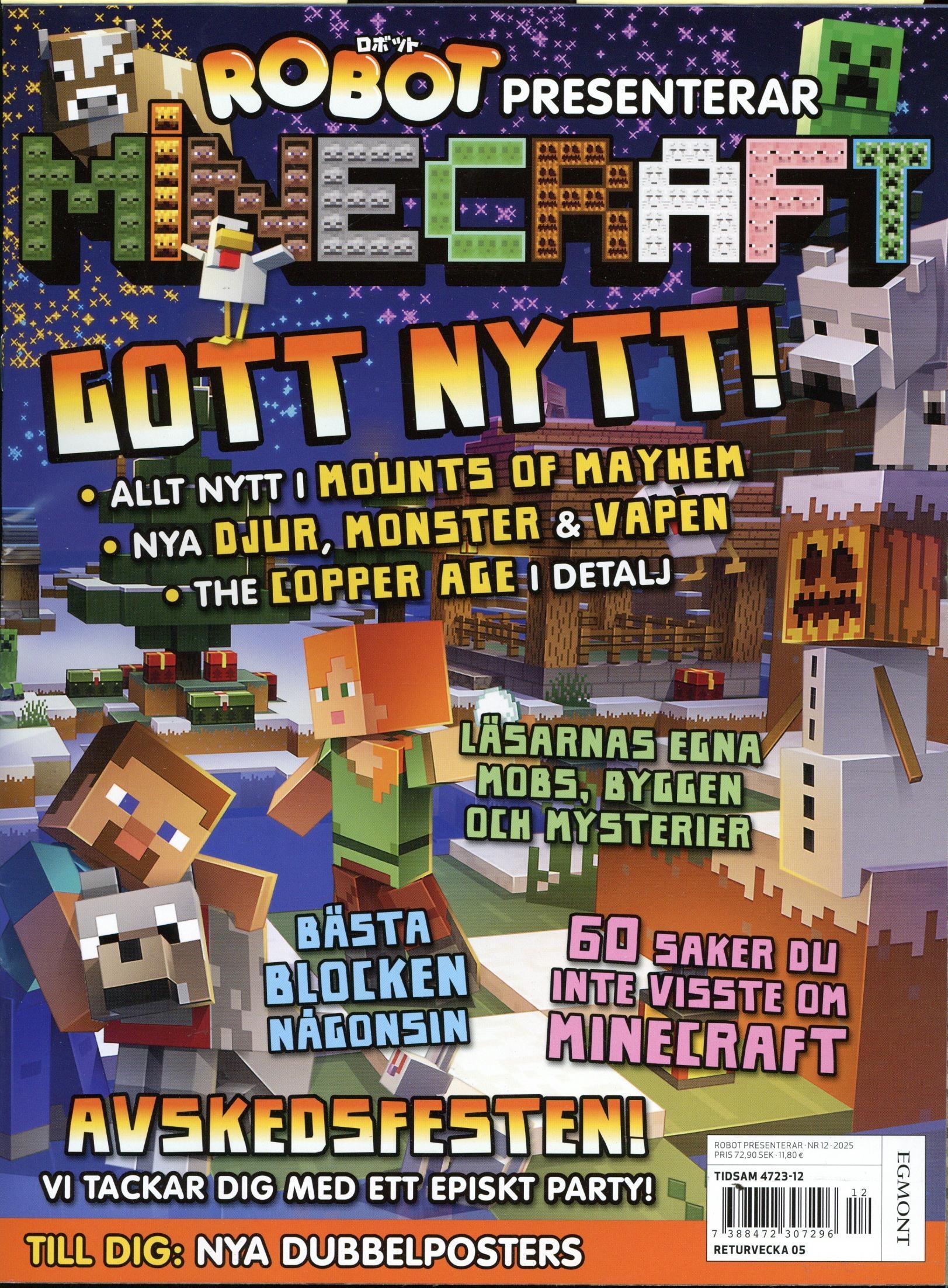 Robot pres. Minecraft