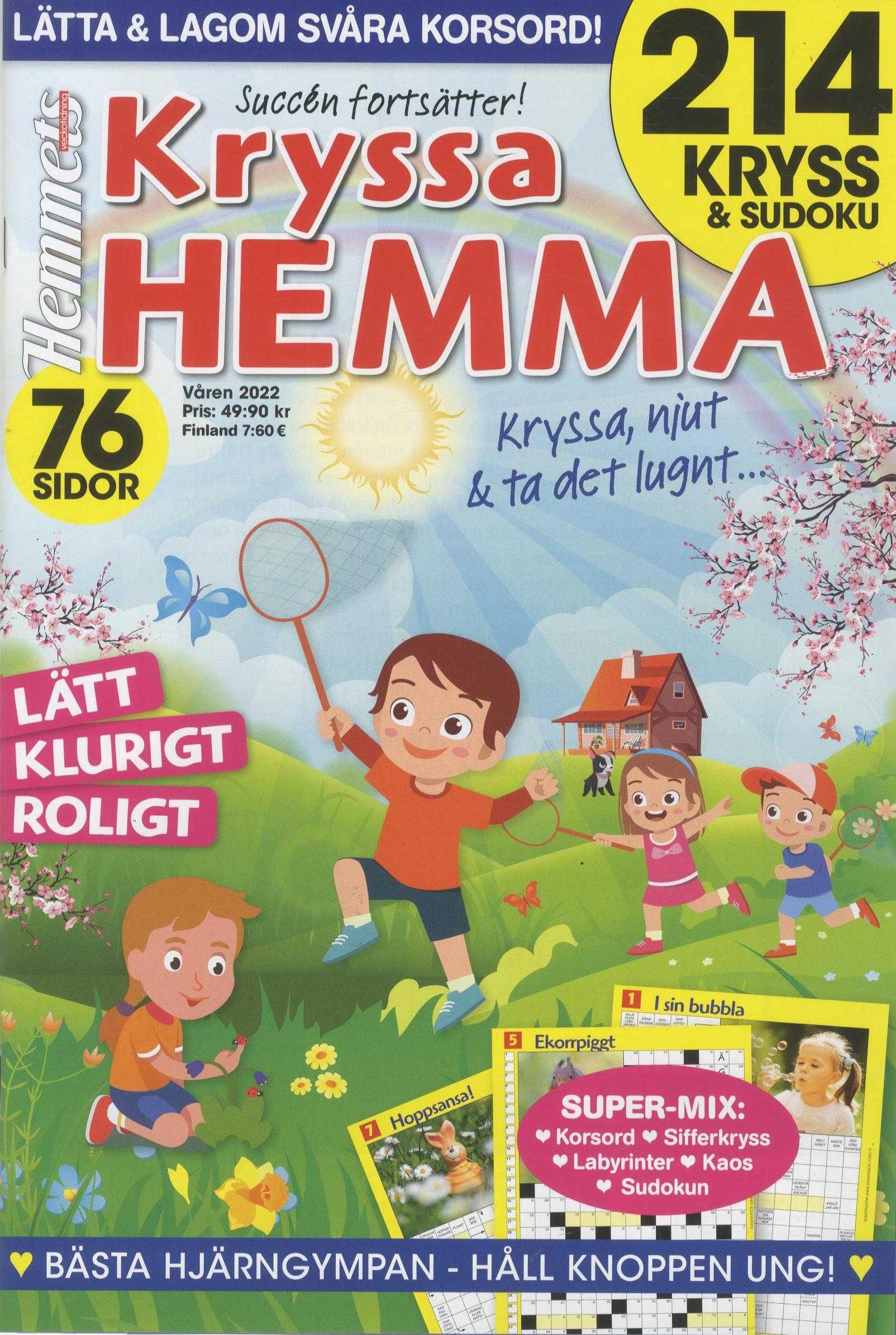 HemmetVeckSpecKryssaHemma