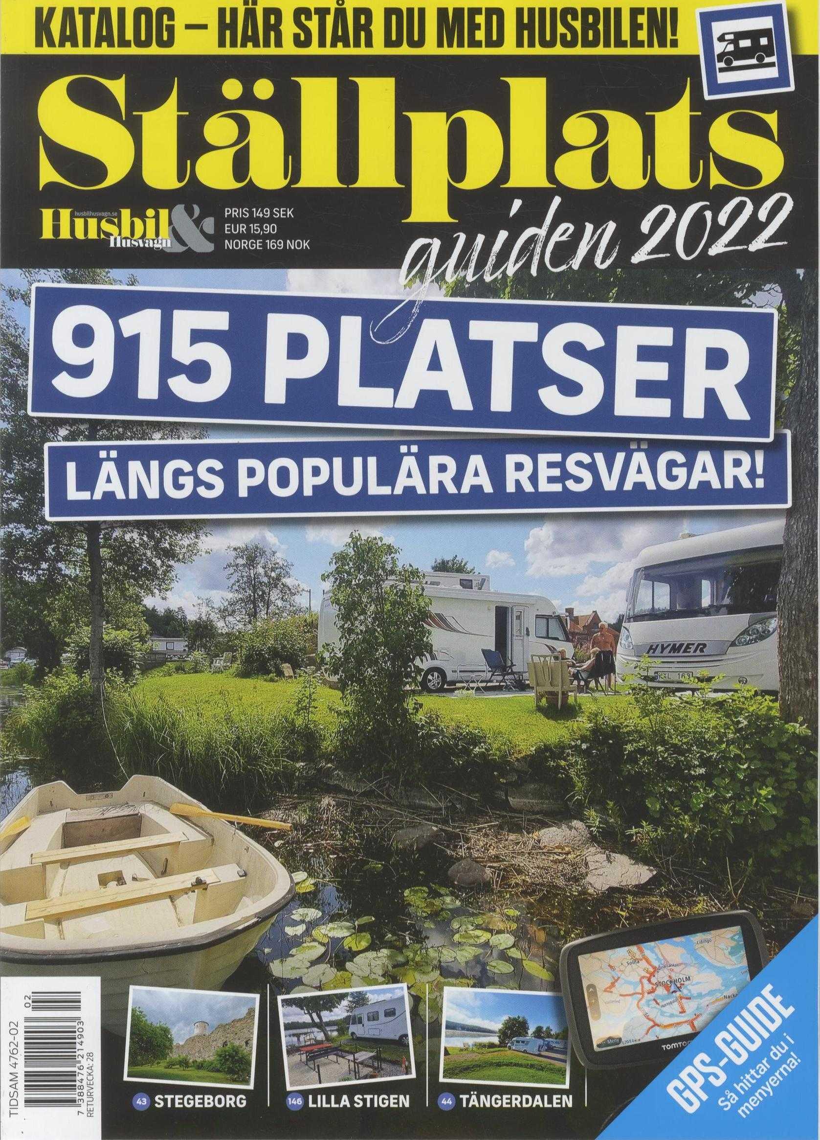 Ställplatsguiden 2022