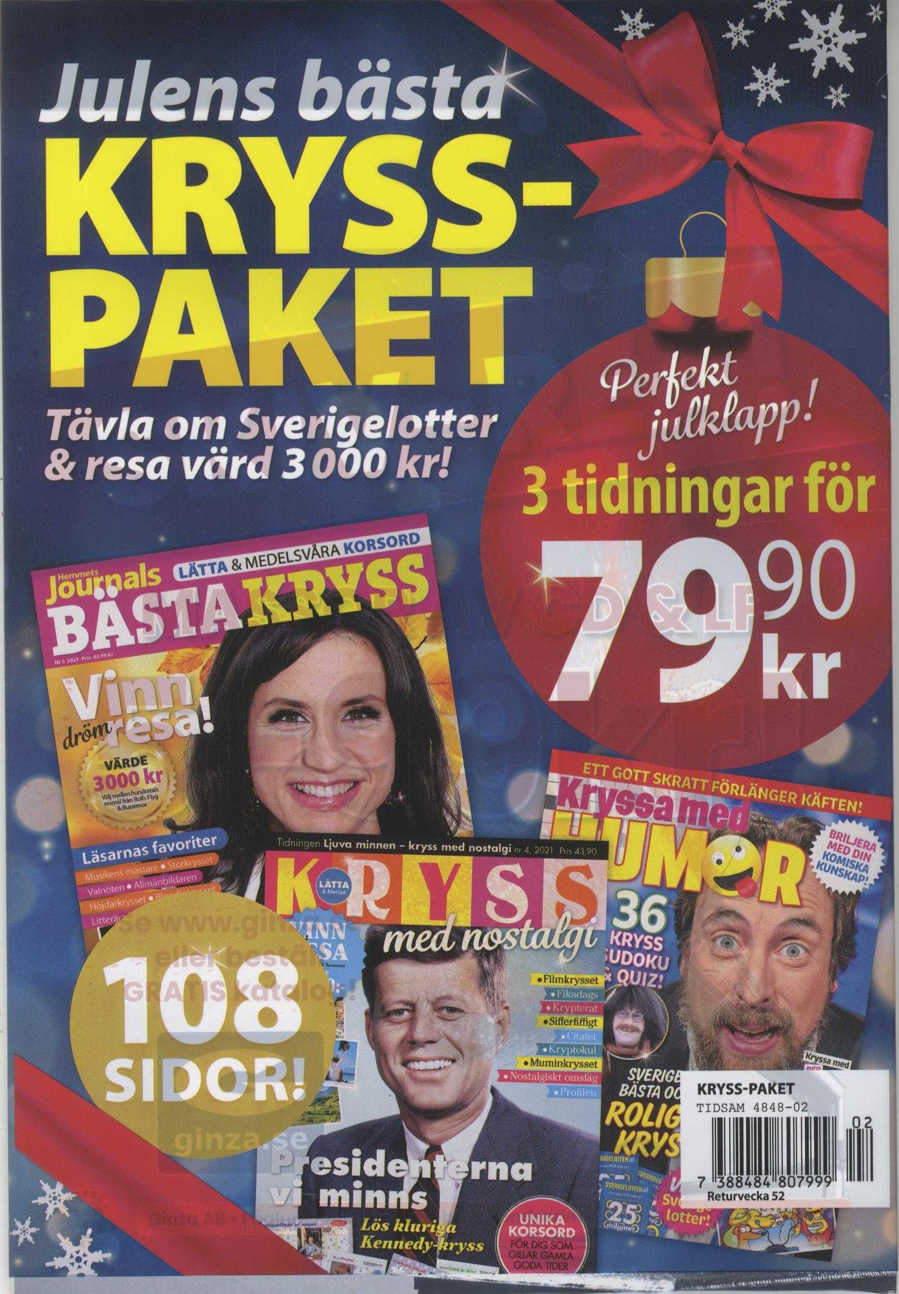 Kryss-paket JulensBästa