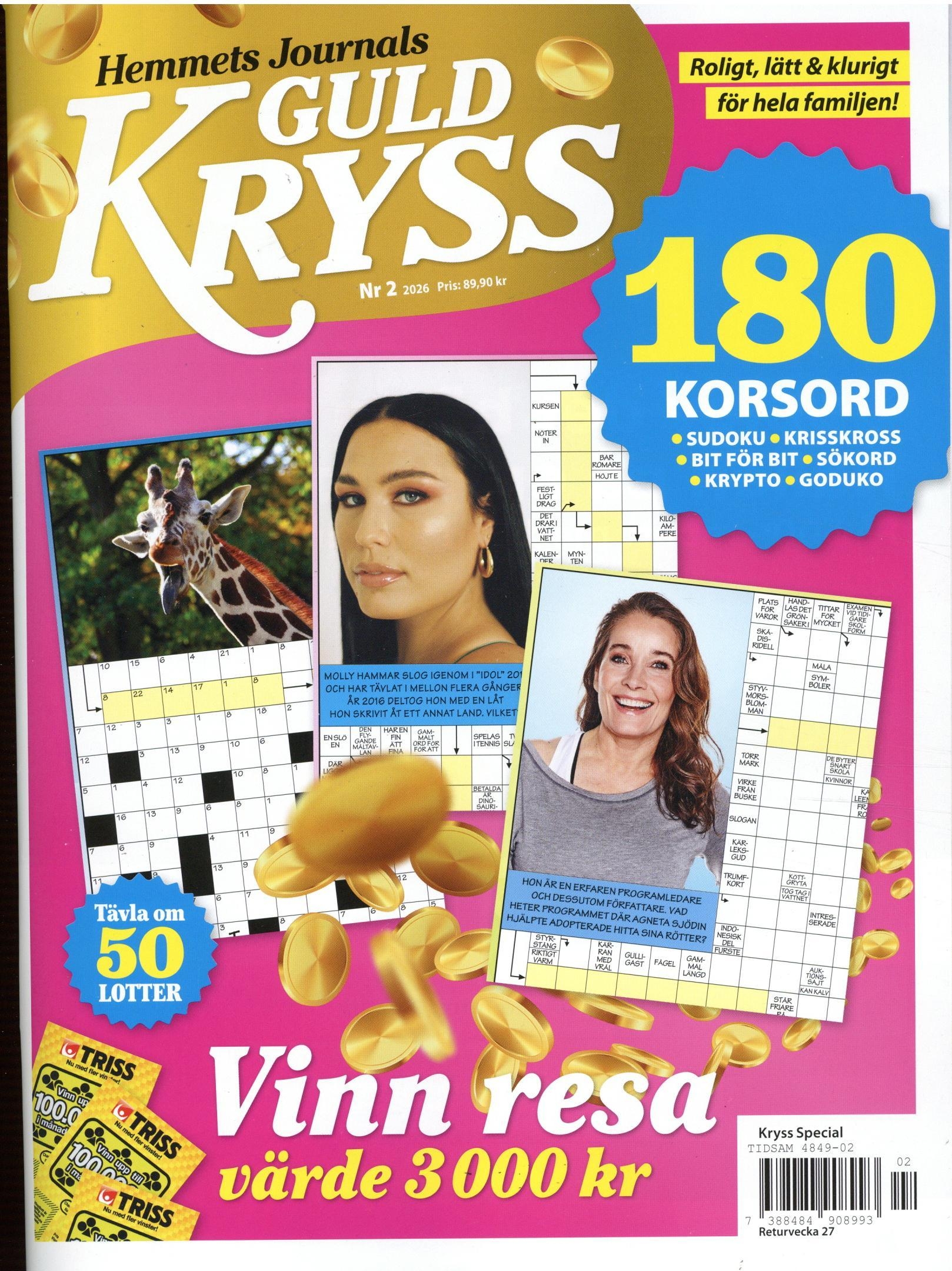 Kryss Spec HJ Guld Kryss