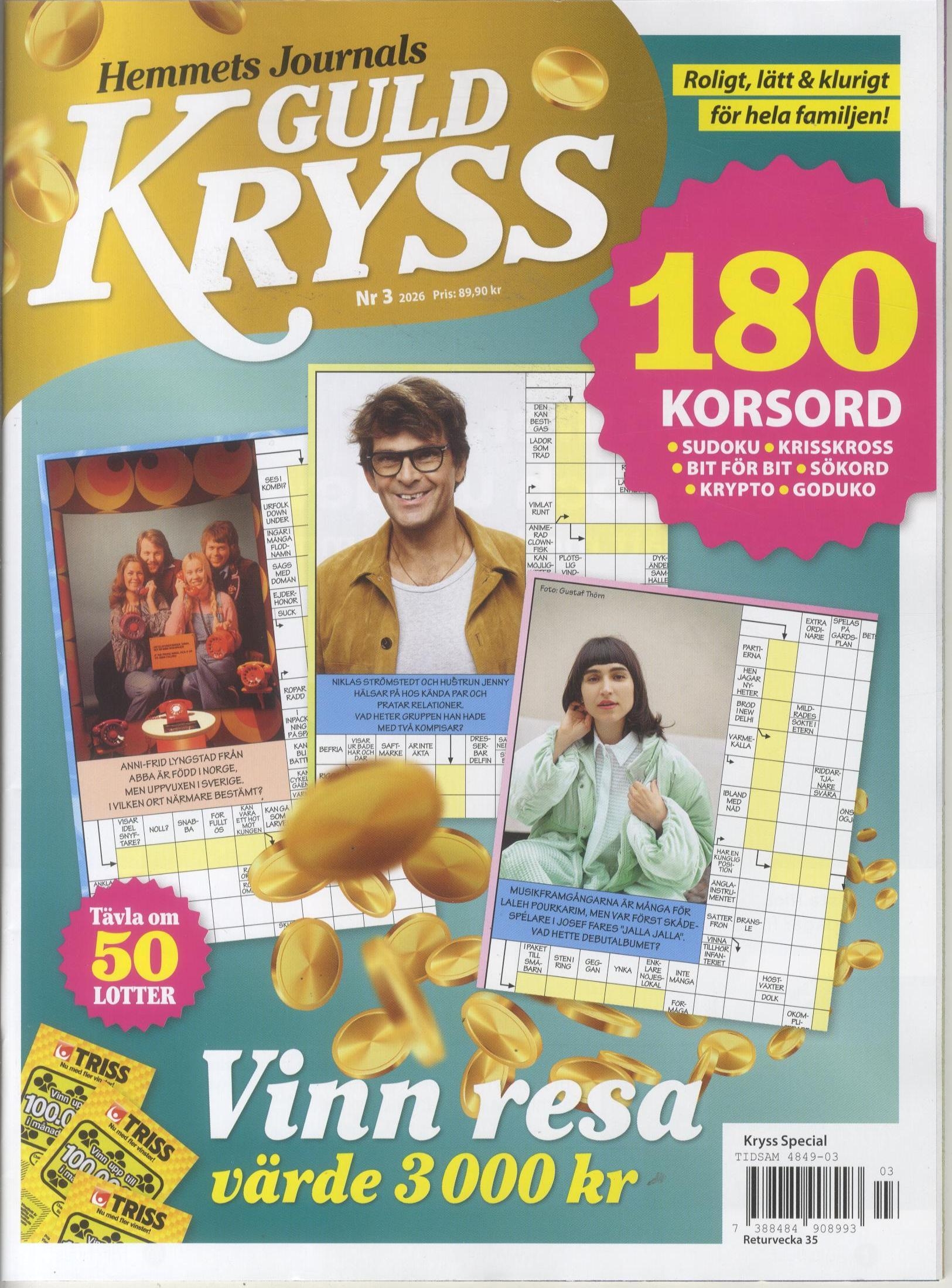 Kryss Spec HJ Guld Kryss